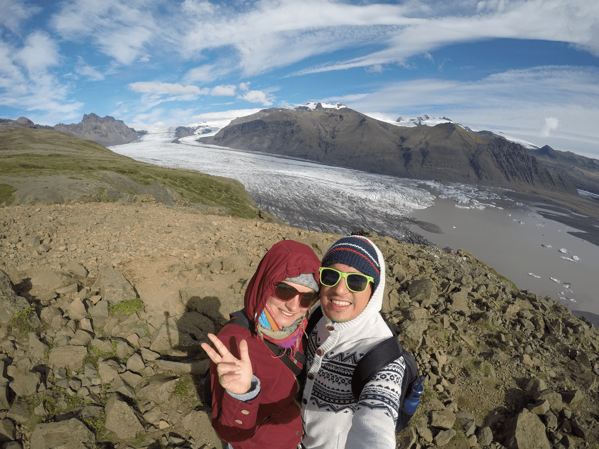 Mirador Sjónarpía: Vistas a Skaftafellsjökull