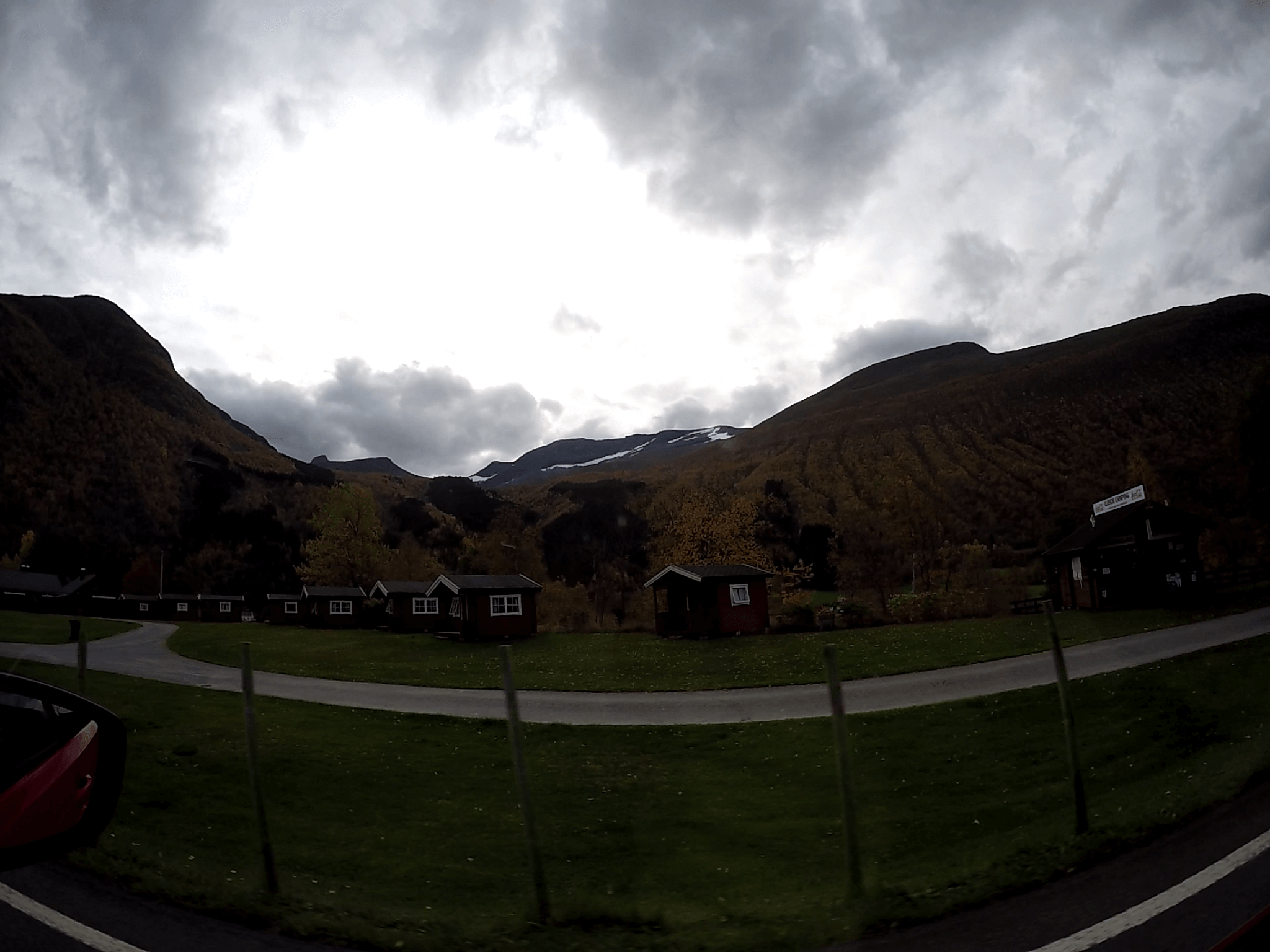 Gudbrandsjuvet: Mirador al río Valldøla - Noruega