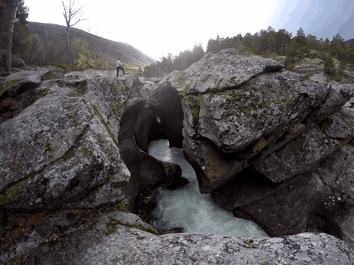 Mågålaupet: Desfiladero en Oppdal, Noruega