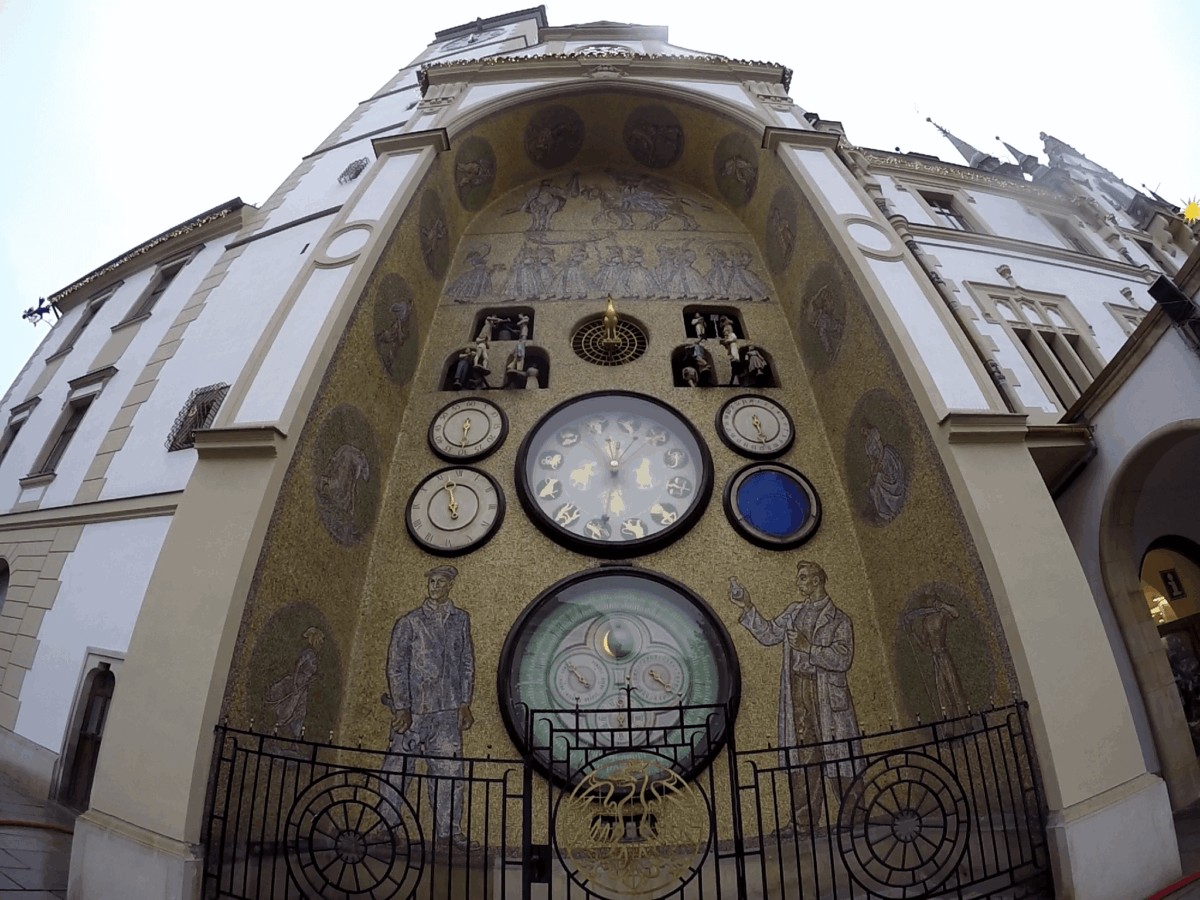 Reloj Astronómico Construido en Olomouc