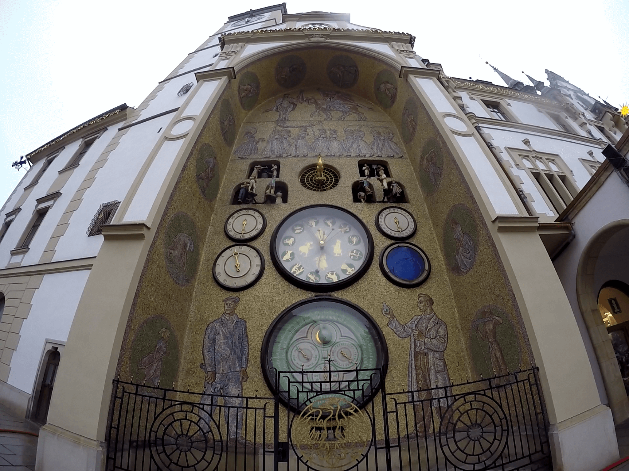 Reloj Astronómico Construido en Olomouc
