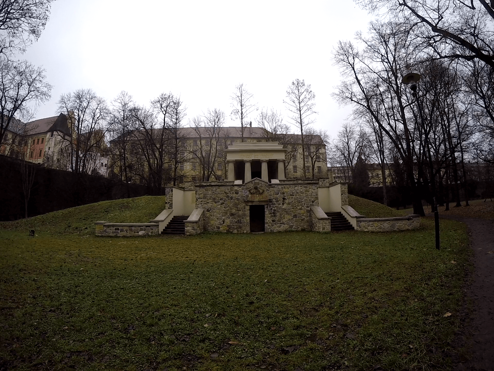 Mausoleo parque Bezručovy sady