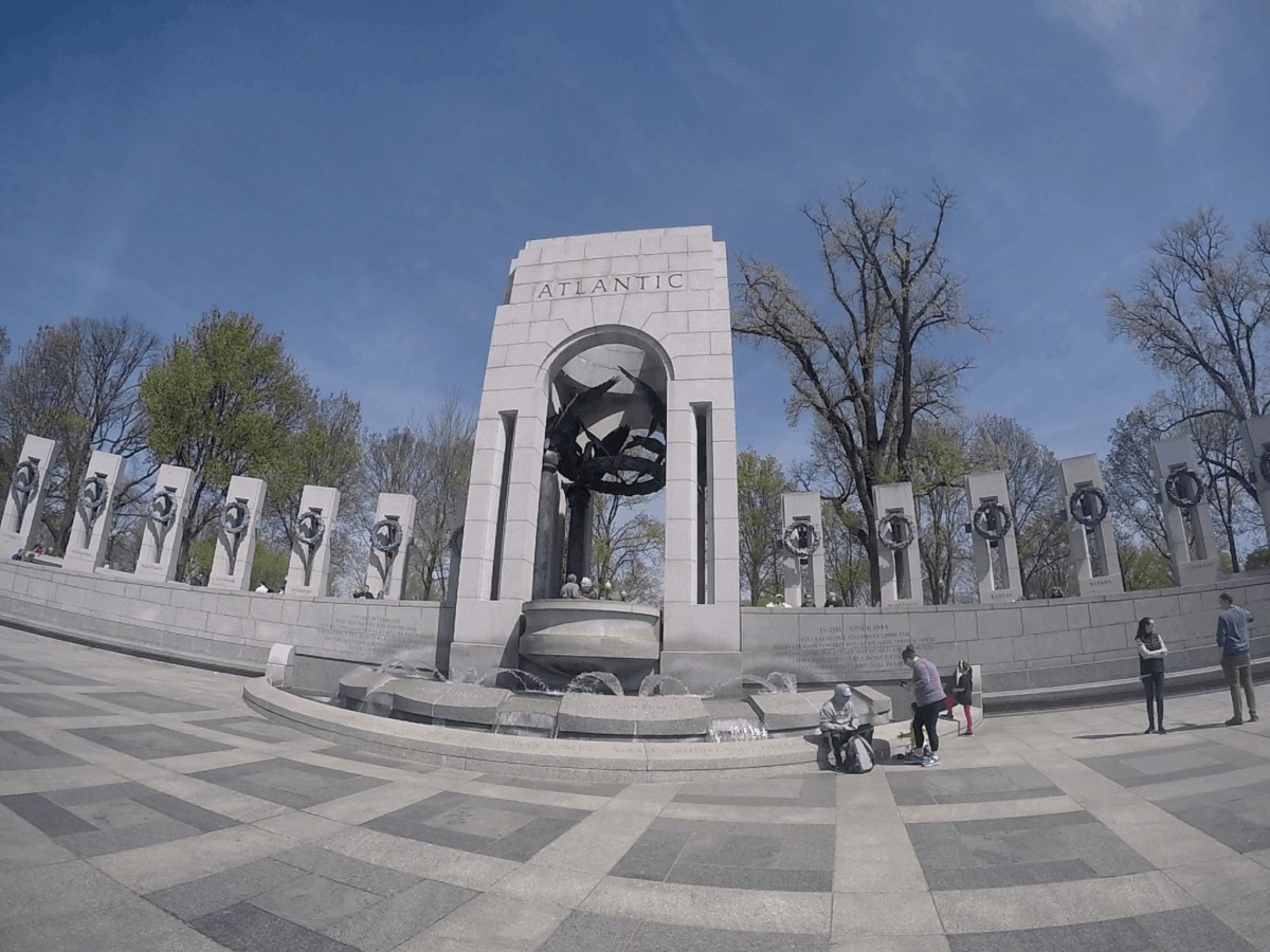 Memorial Nacional a la Segunda Guerra Mundial - Washington DC