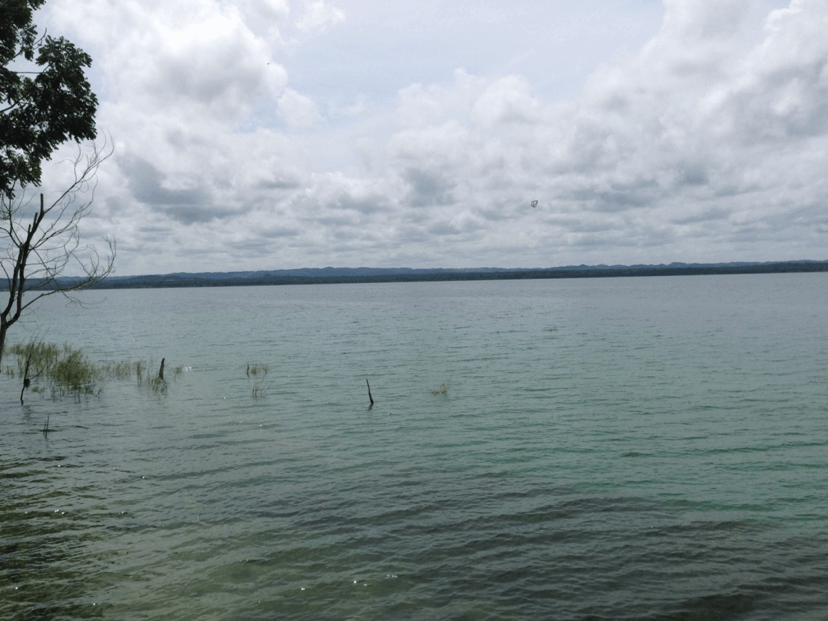 Isla de Flores en el lago Petén Itza