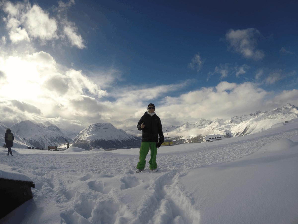Visita a St. Moritz, Suiza