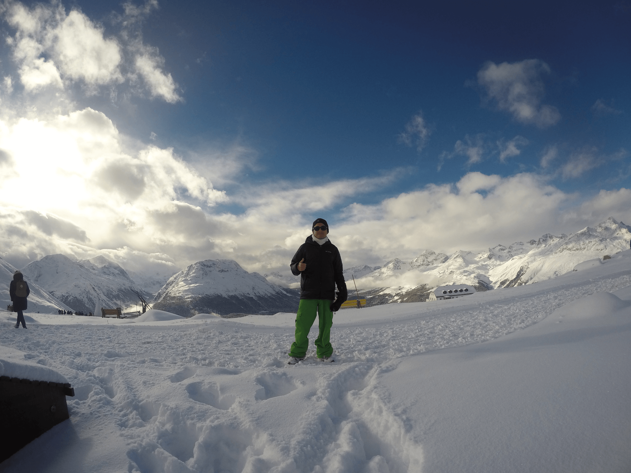 Visita a St. Moritz, Suiza