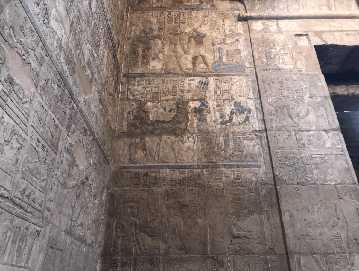 Templo de Luxor: Dedicado a Amón-Ra antiguo dios Egipcio del Sol
