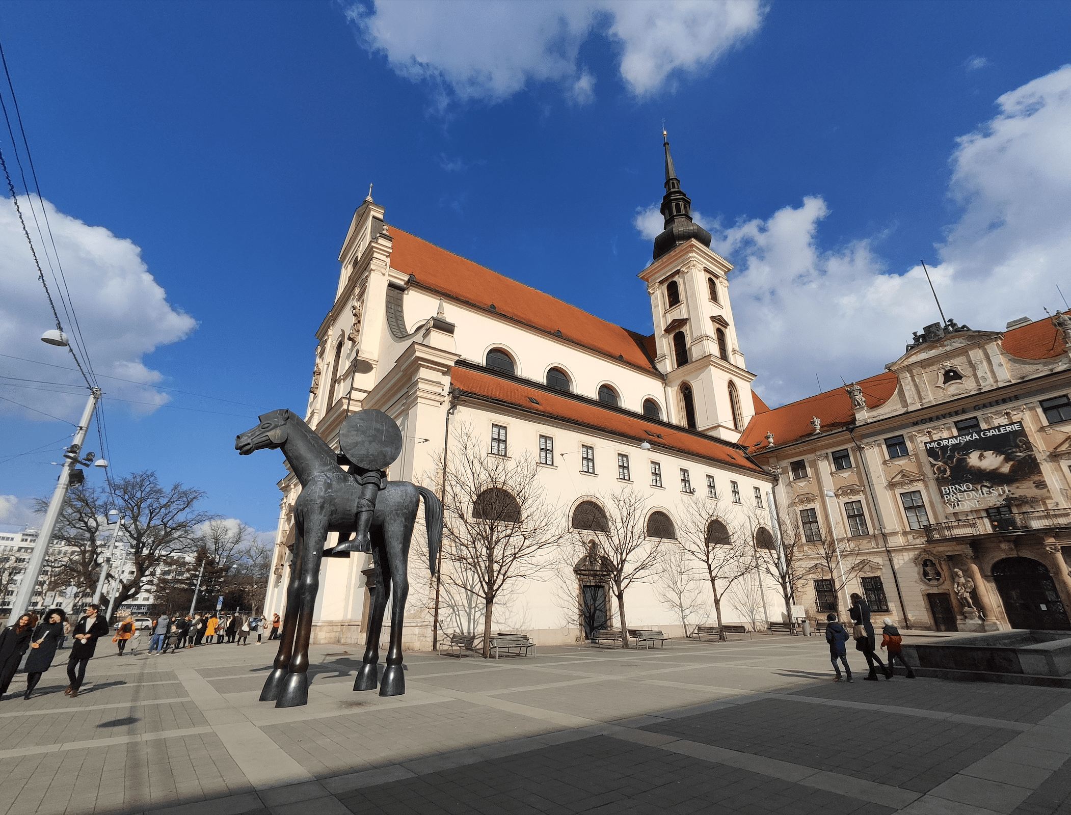 Estatua del Caballo con Jinete de Brno