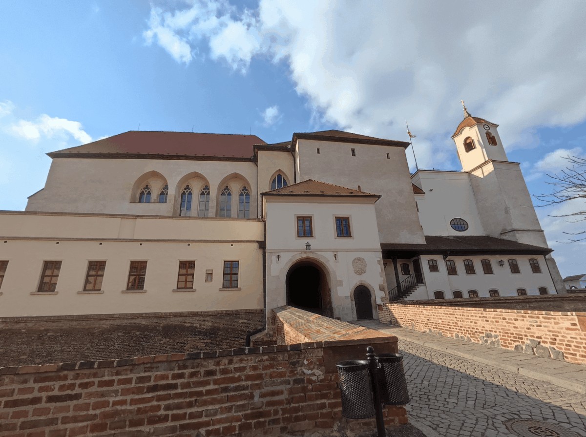 Castillo Spilberk en la ciudad de Brno República Checa