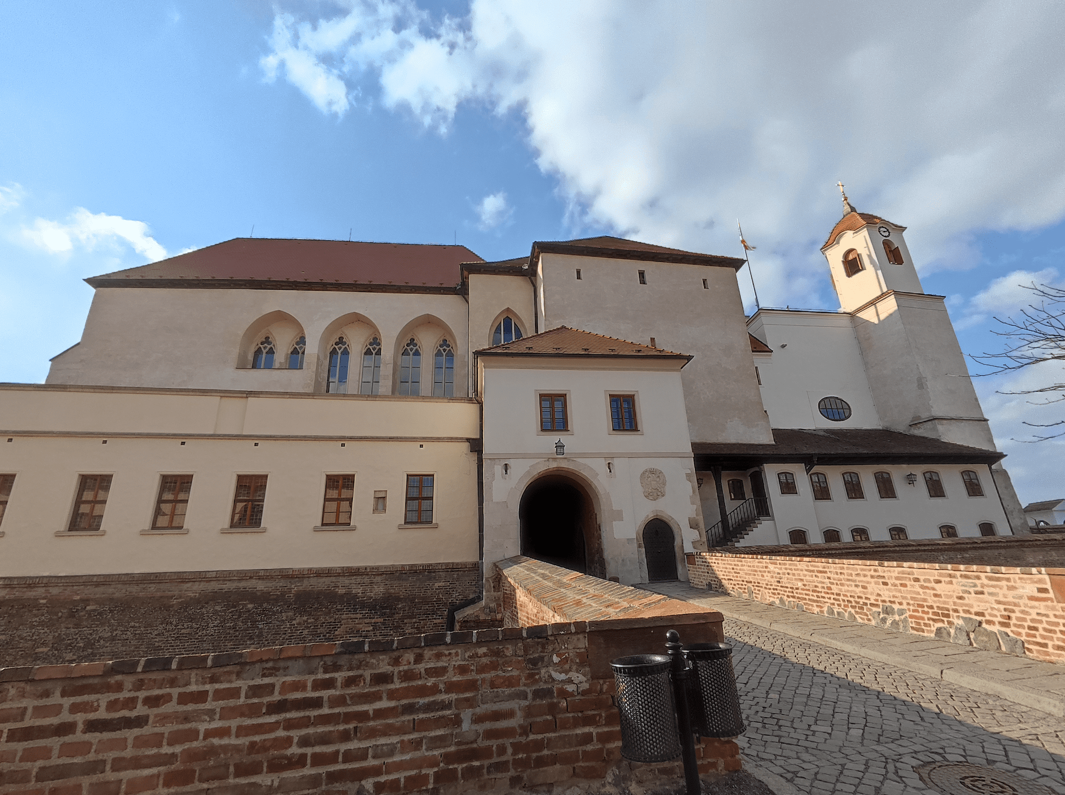 Castillo Spilberk en la ciudad de Brno República Checa