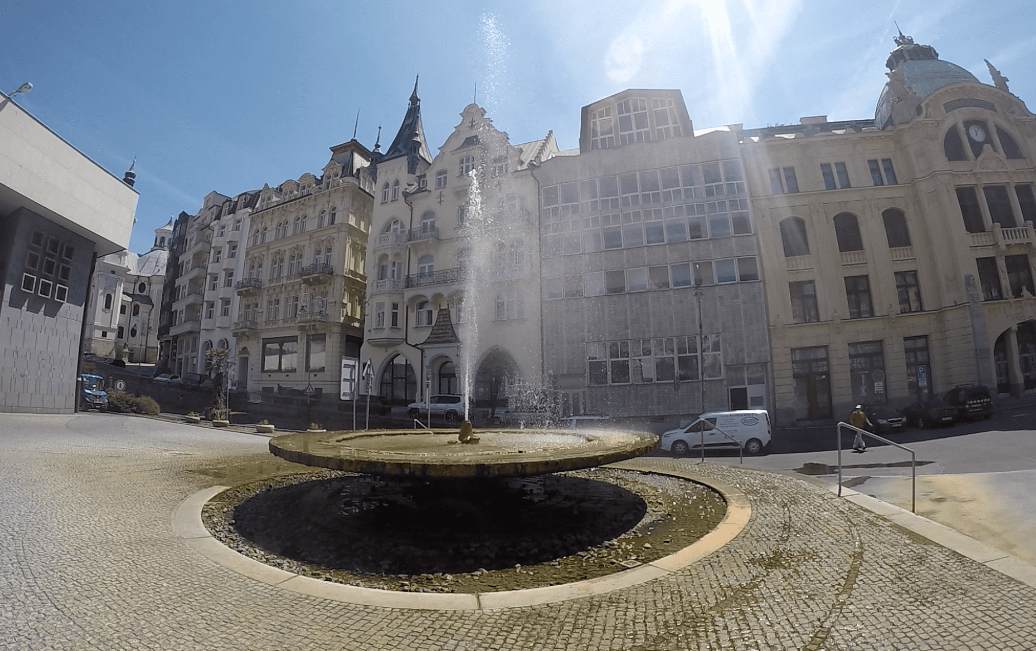 Geiser Vrídla en Karlovy Vary