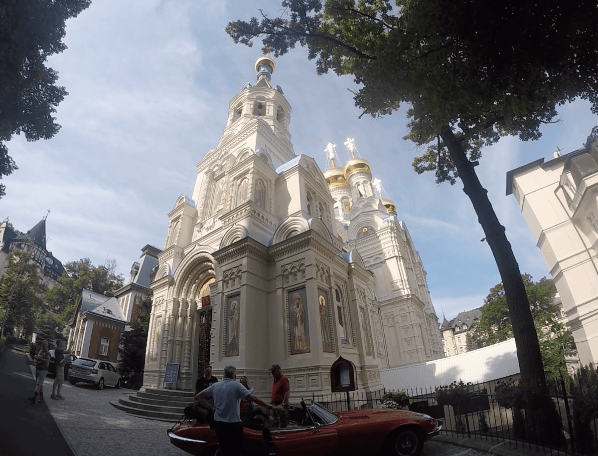 Iglesia Rusa de Pedro y Pablo en Karlovy Vary