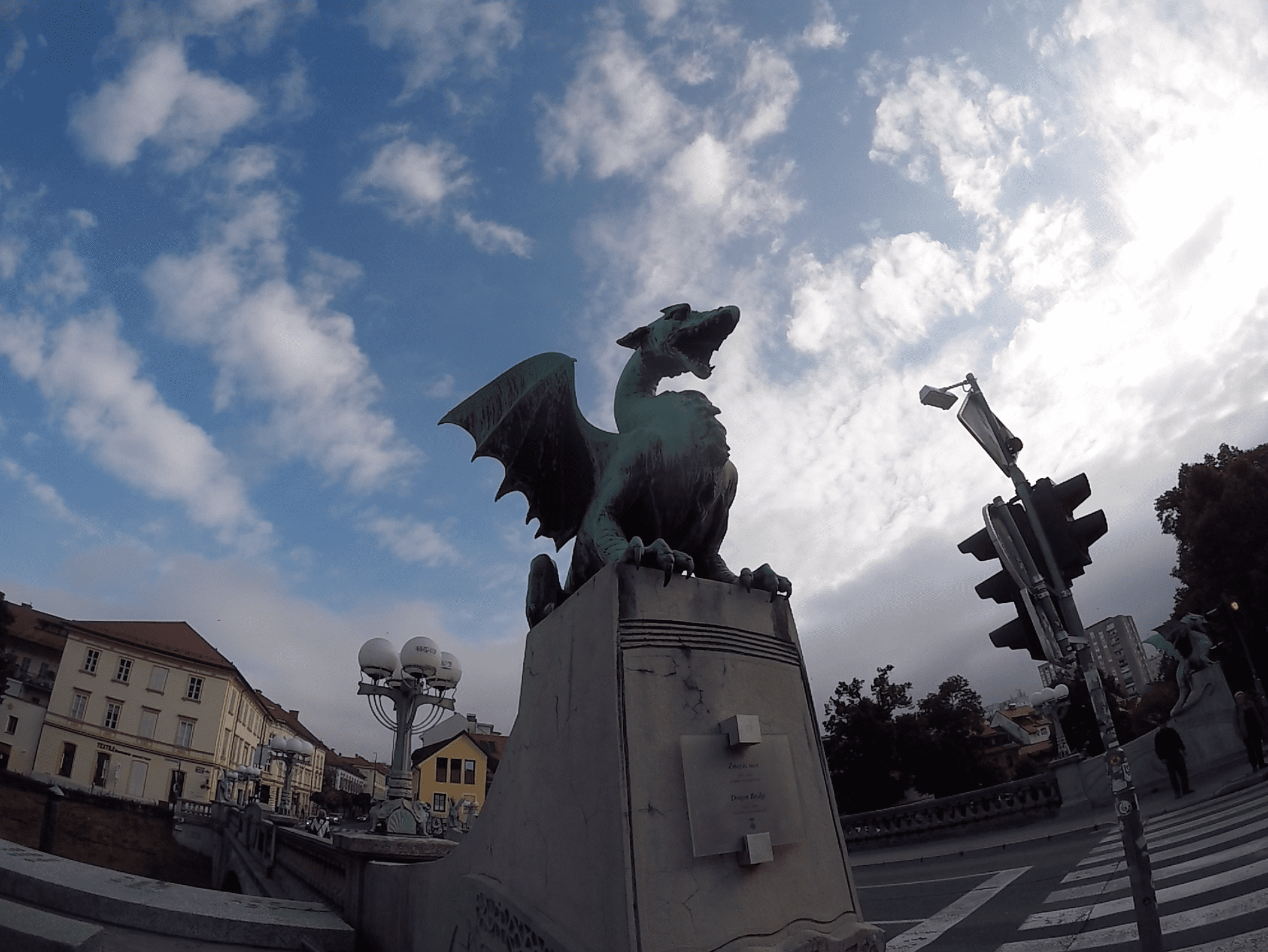 Puente de los Dragones en Liubliana