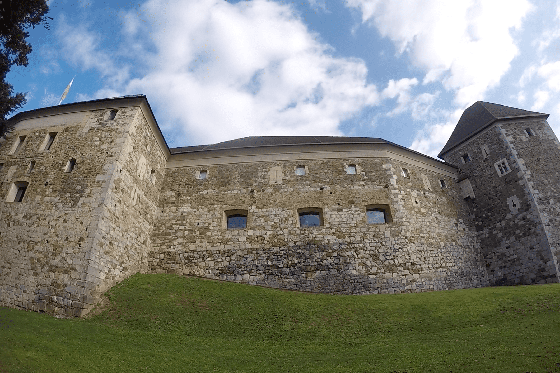 Castillo de Liubliana en Eslovenia