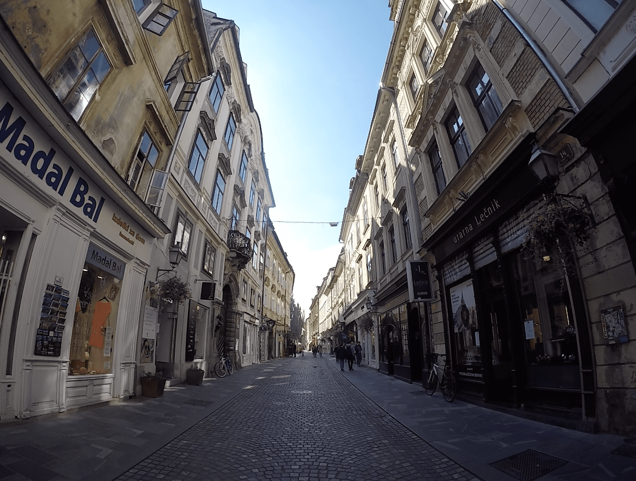 Calles de Ljubljana o Liubliana