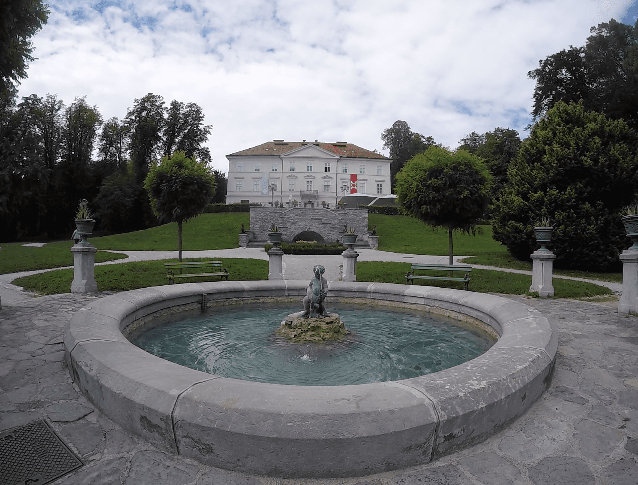 Parque Tivoli en Ljubljana