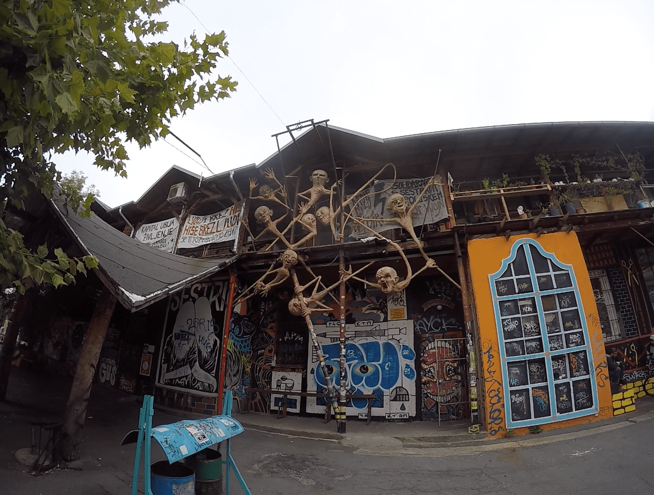 Metelkova en Liubliana Eslovenia