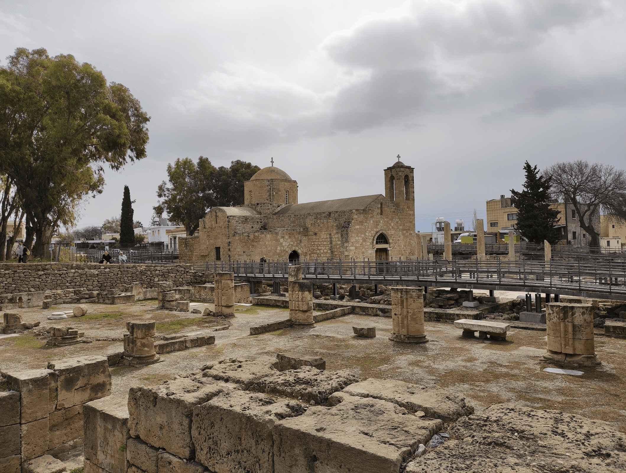 Basílica Chrysopolitissa en Pafos
