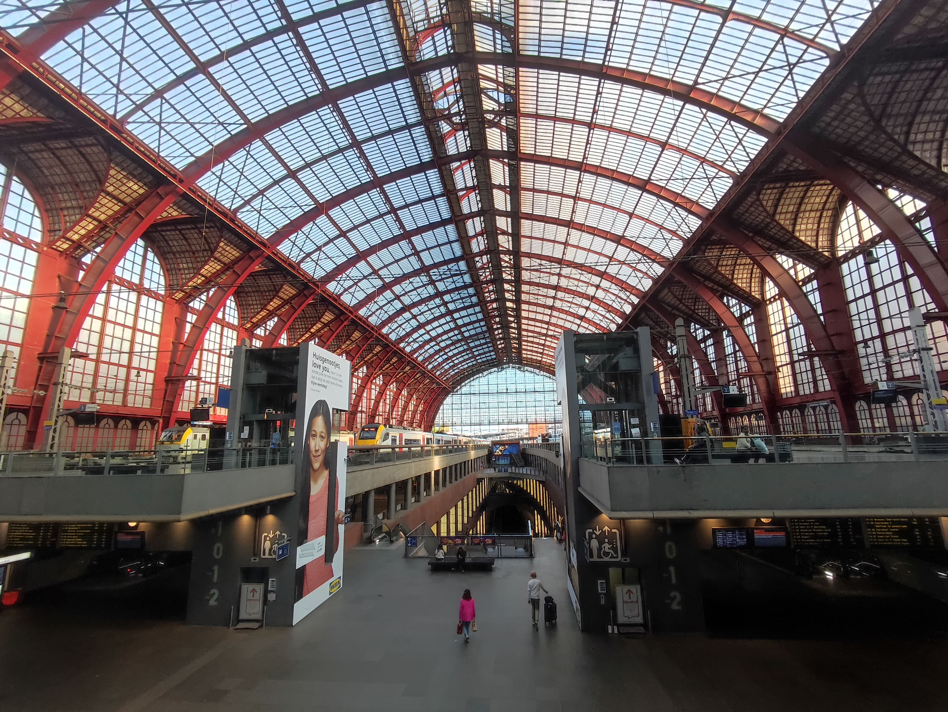 Estación de Amberes Bélgica
