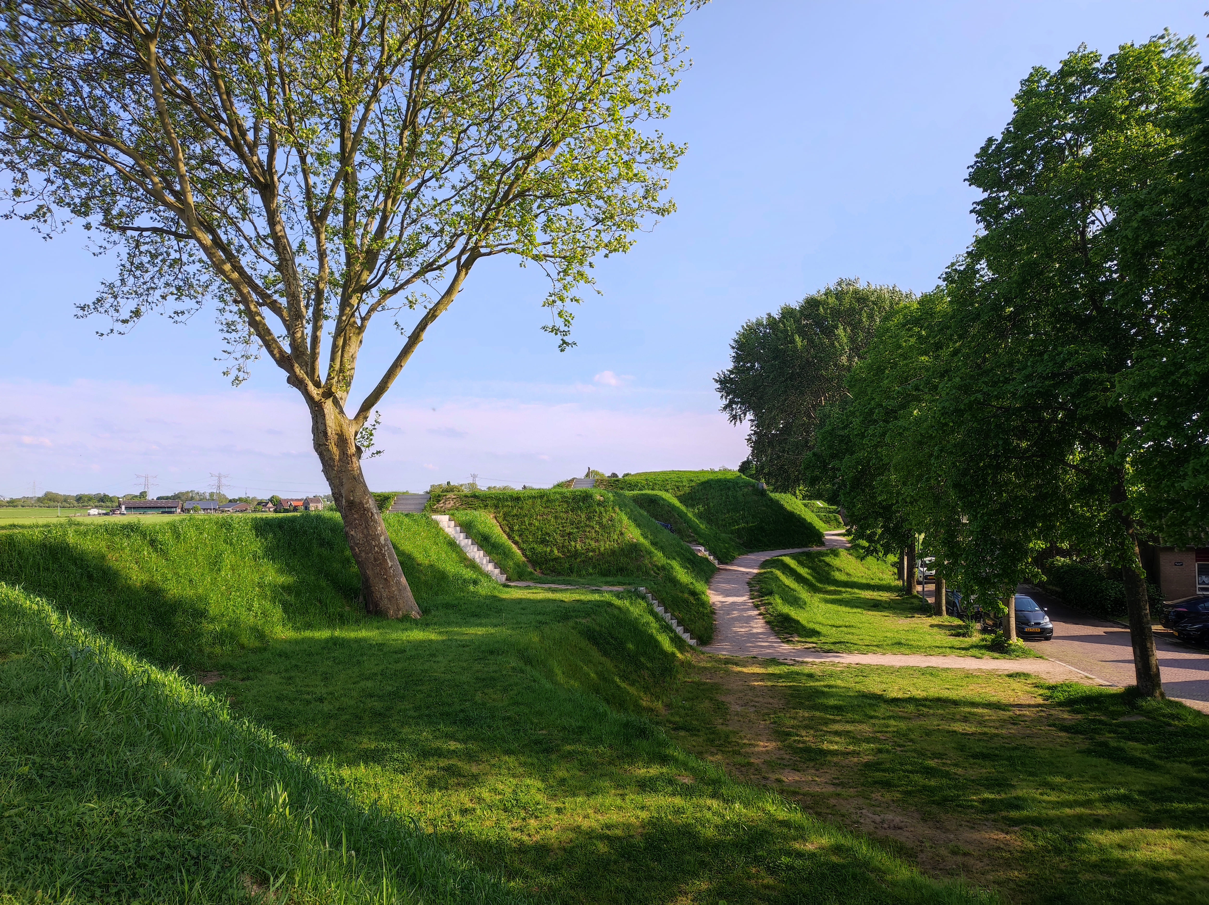 Castillo Muiderslot en Holanda cerca de Amsterdam