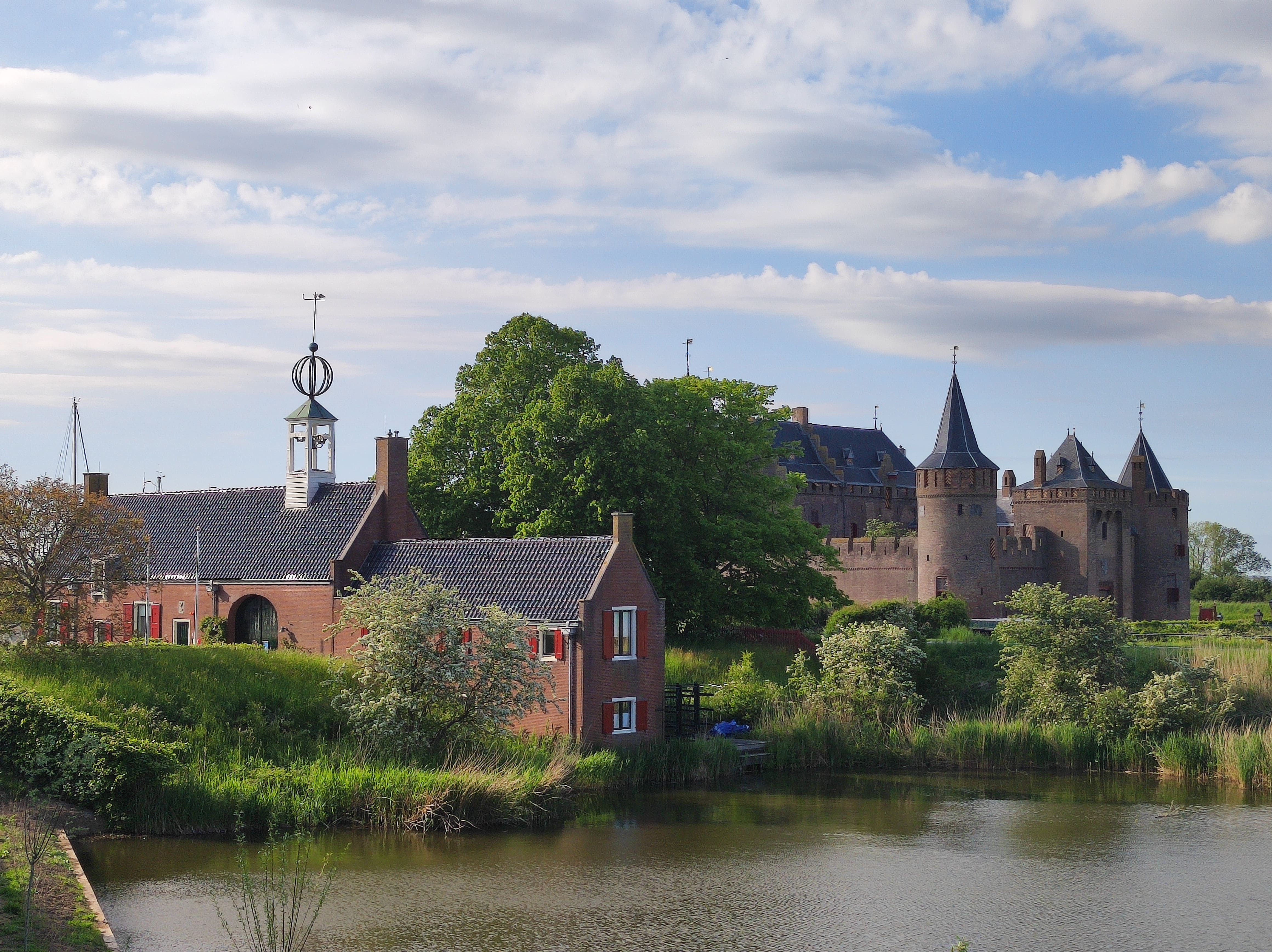 Castillo Muiderslot en Holanda