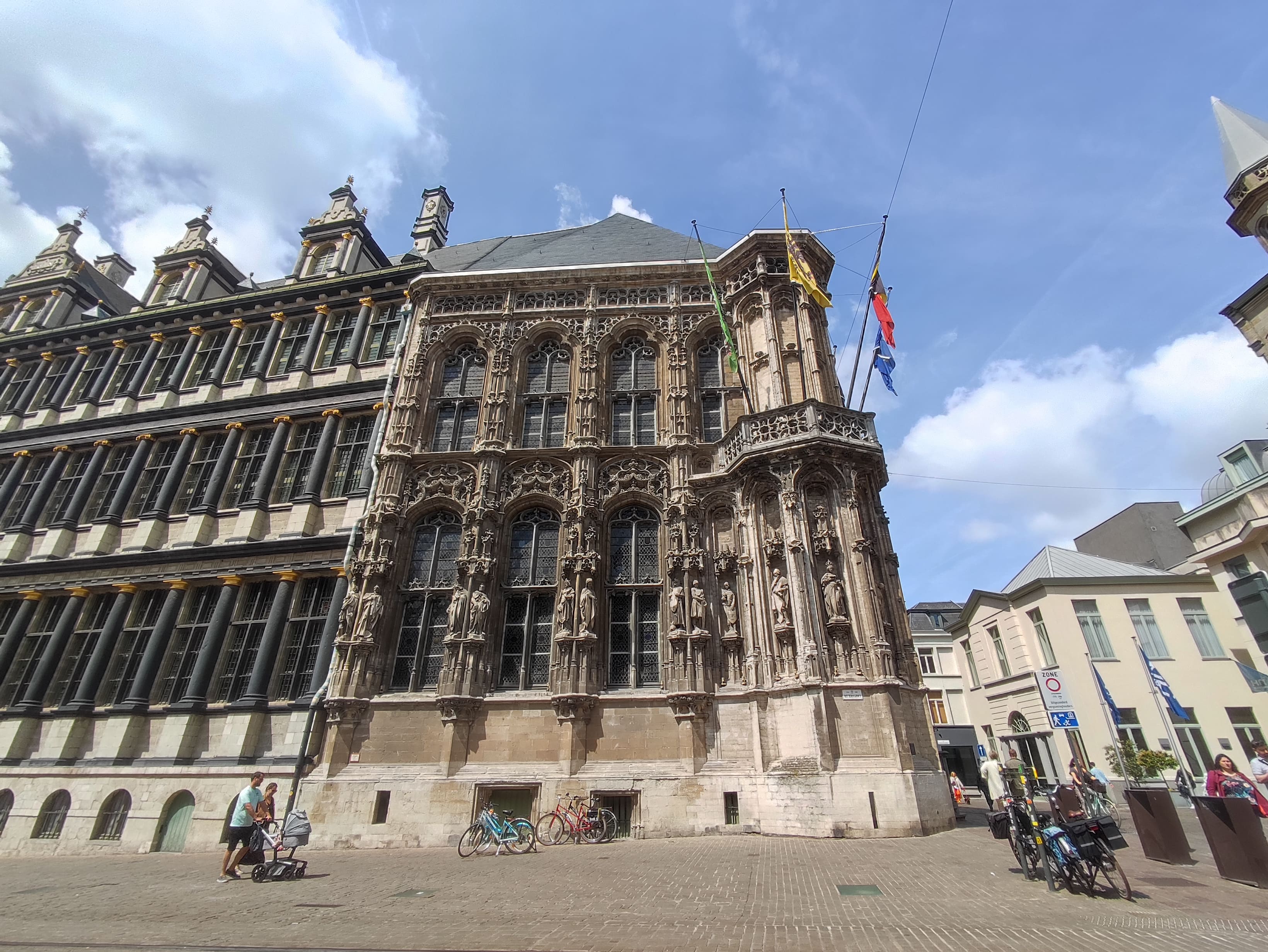 Ayuntamiento de Gante, bélgica