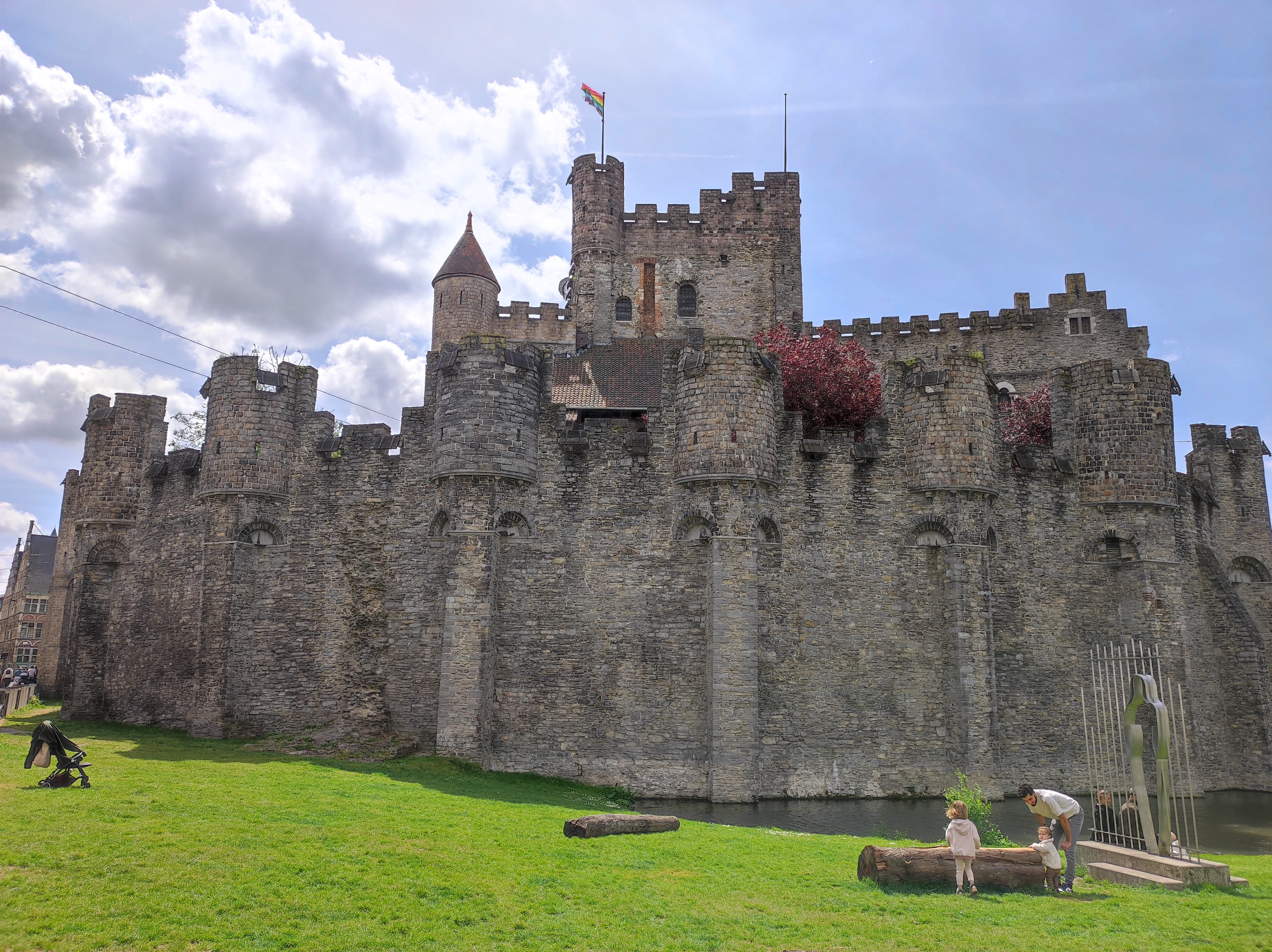 Castillo de los Condes de Flandes en gante