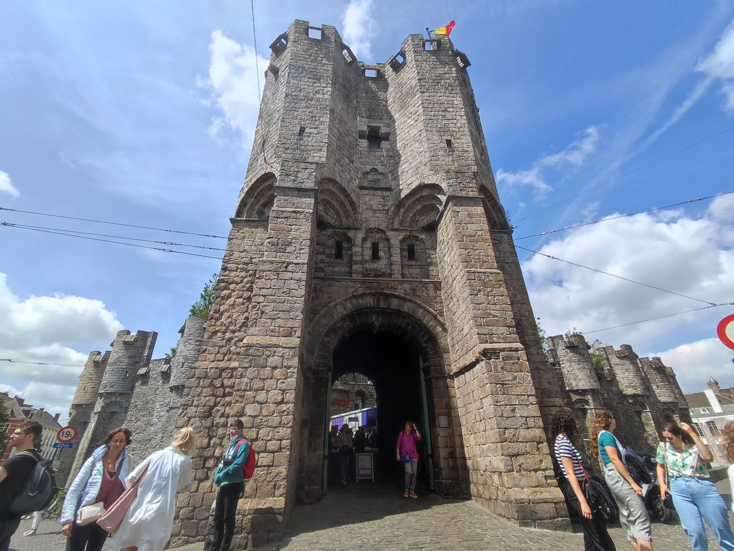 Castillo de los Condes de Flandes en Gante