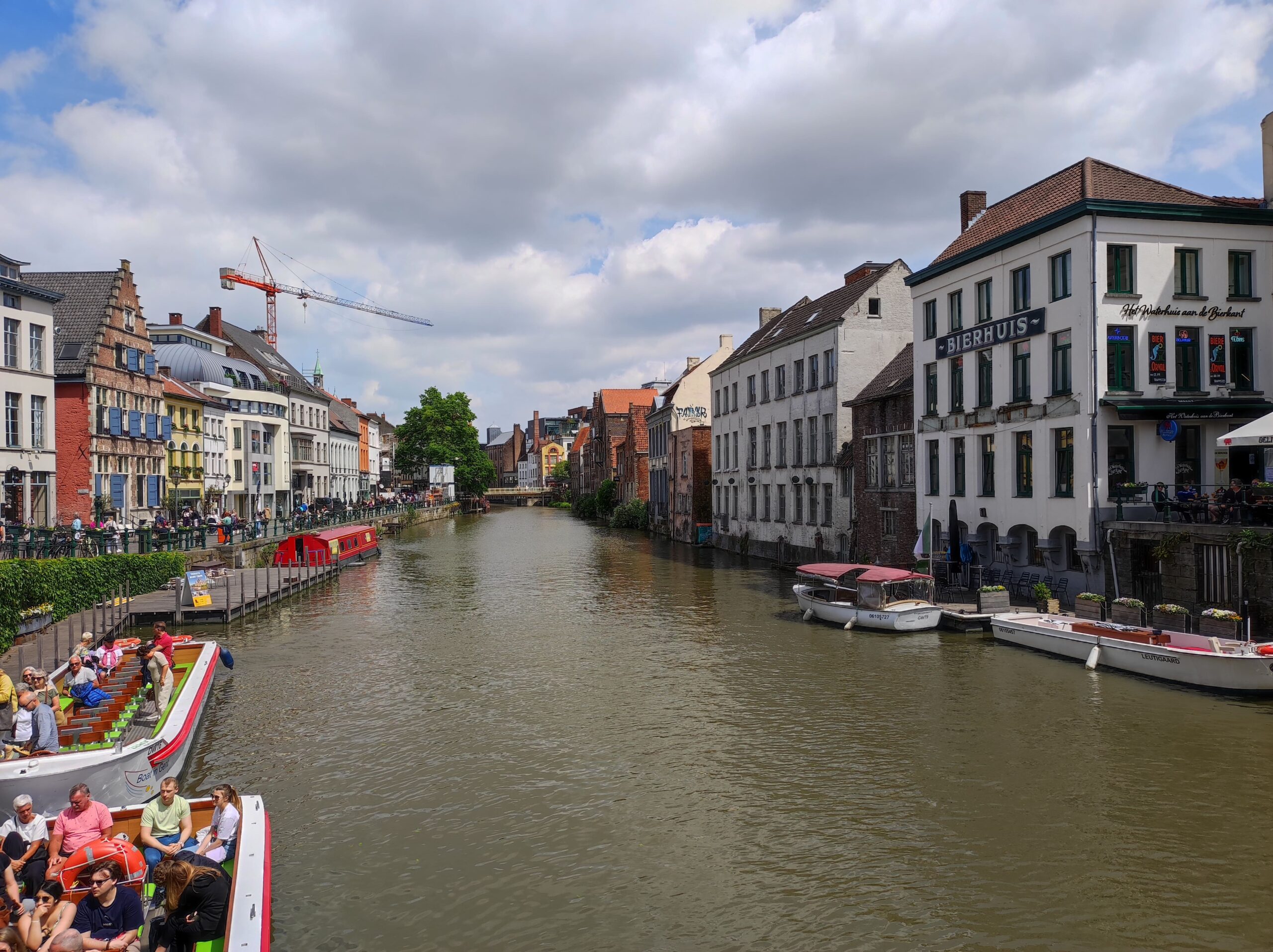 Paseo por los Canales de Gante