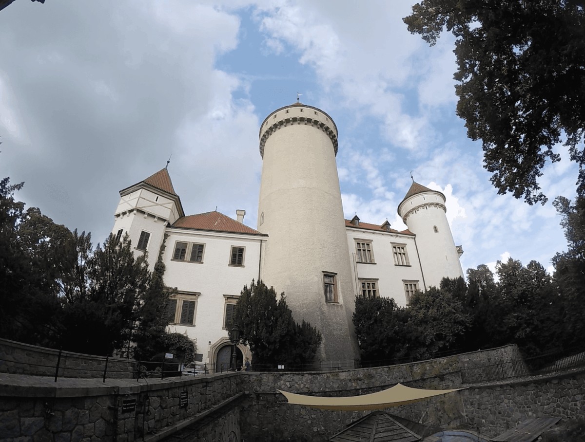 Castillo Konopiště en Benešov cerca de Praga