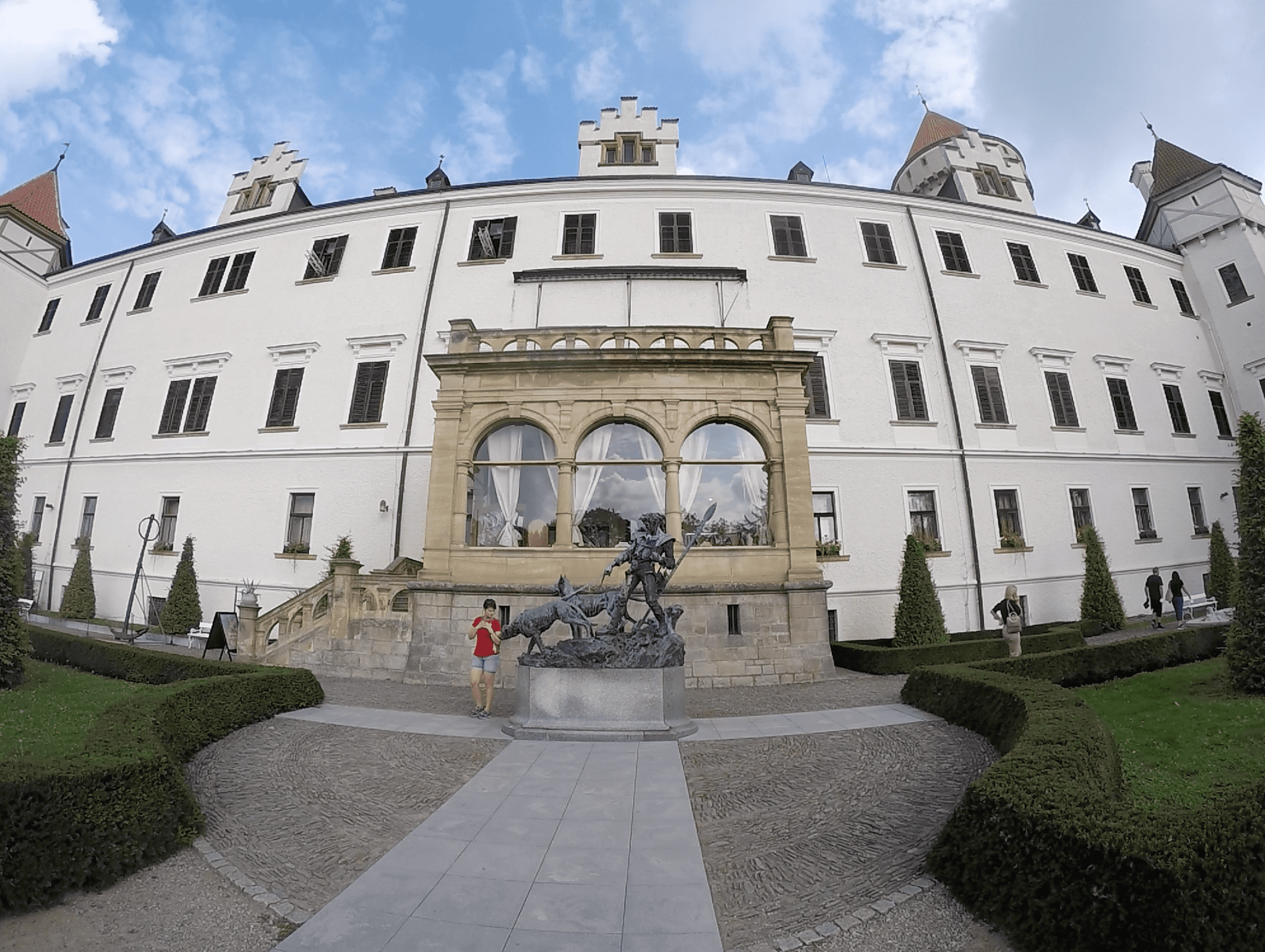 Castillo Konopiště cerca de Praga en República Checa