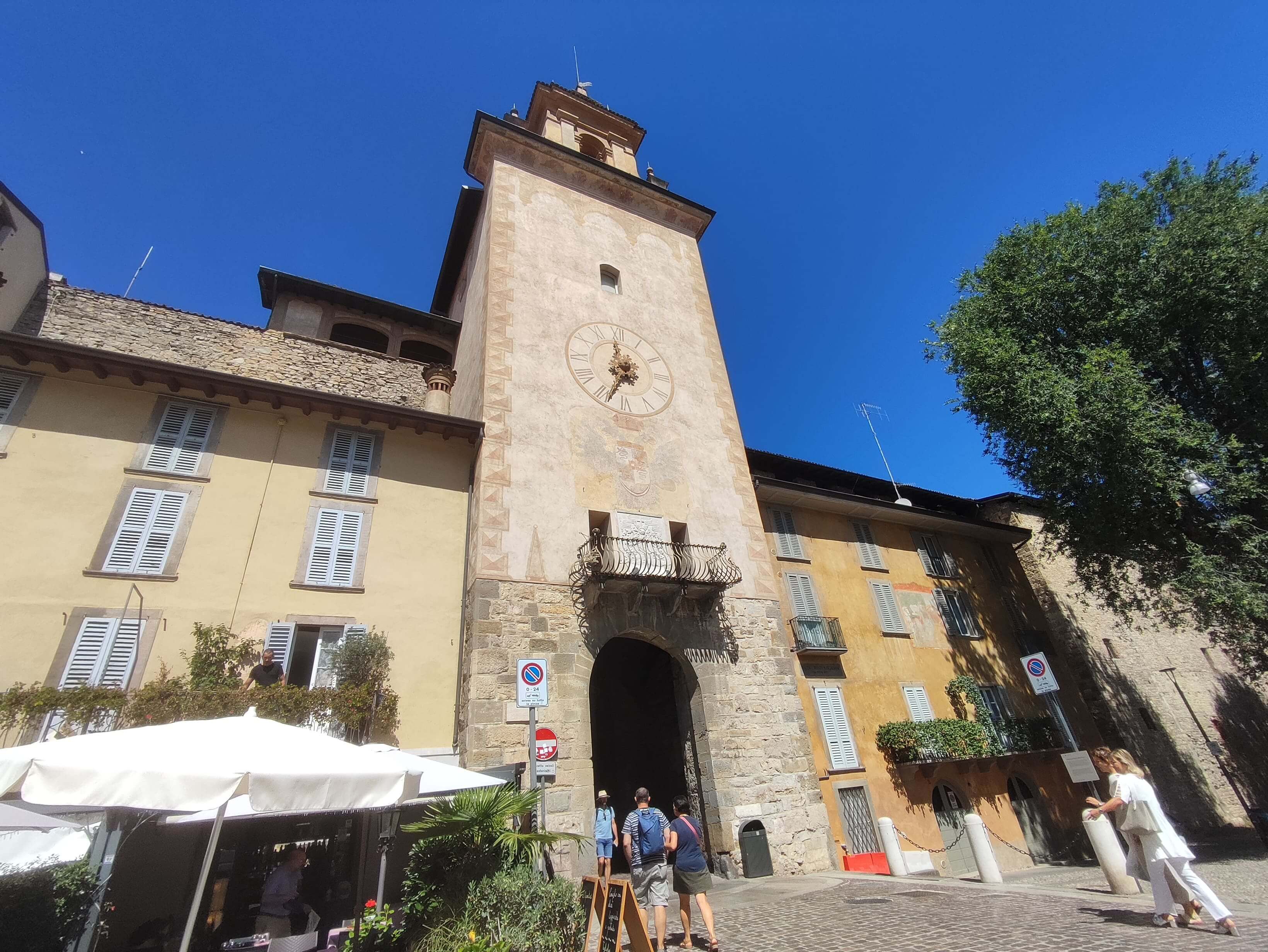 Bergamo, Ciudad Alta, Italia
