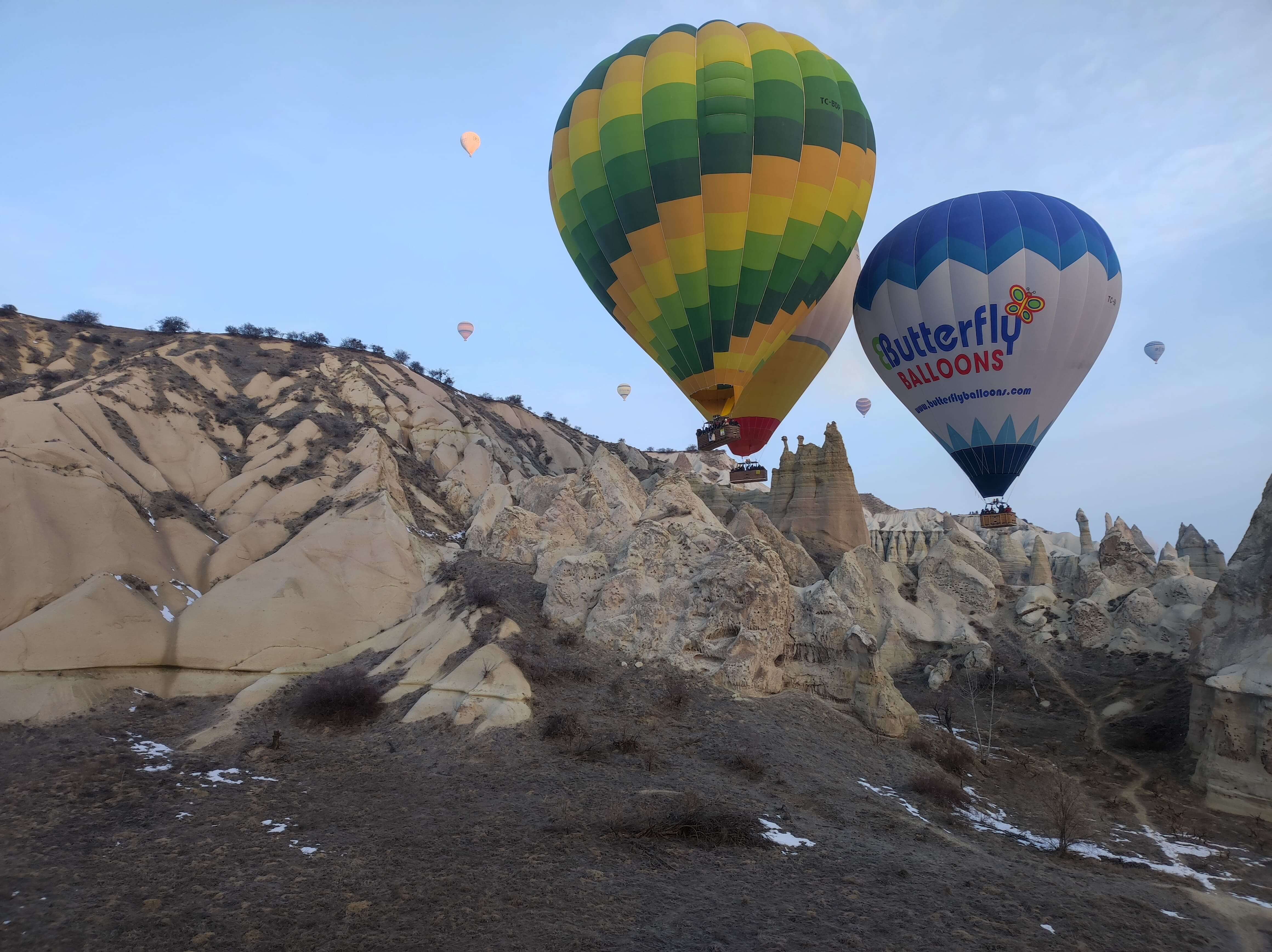 Paseo en Globo por Göreme en Turquía