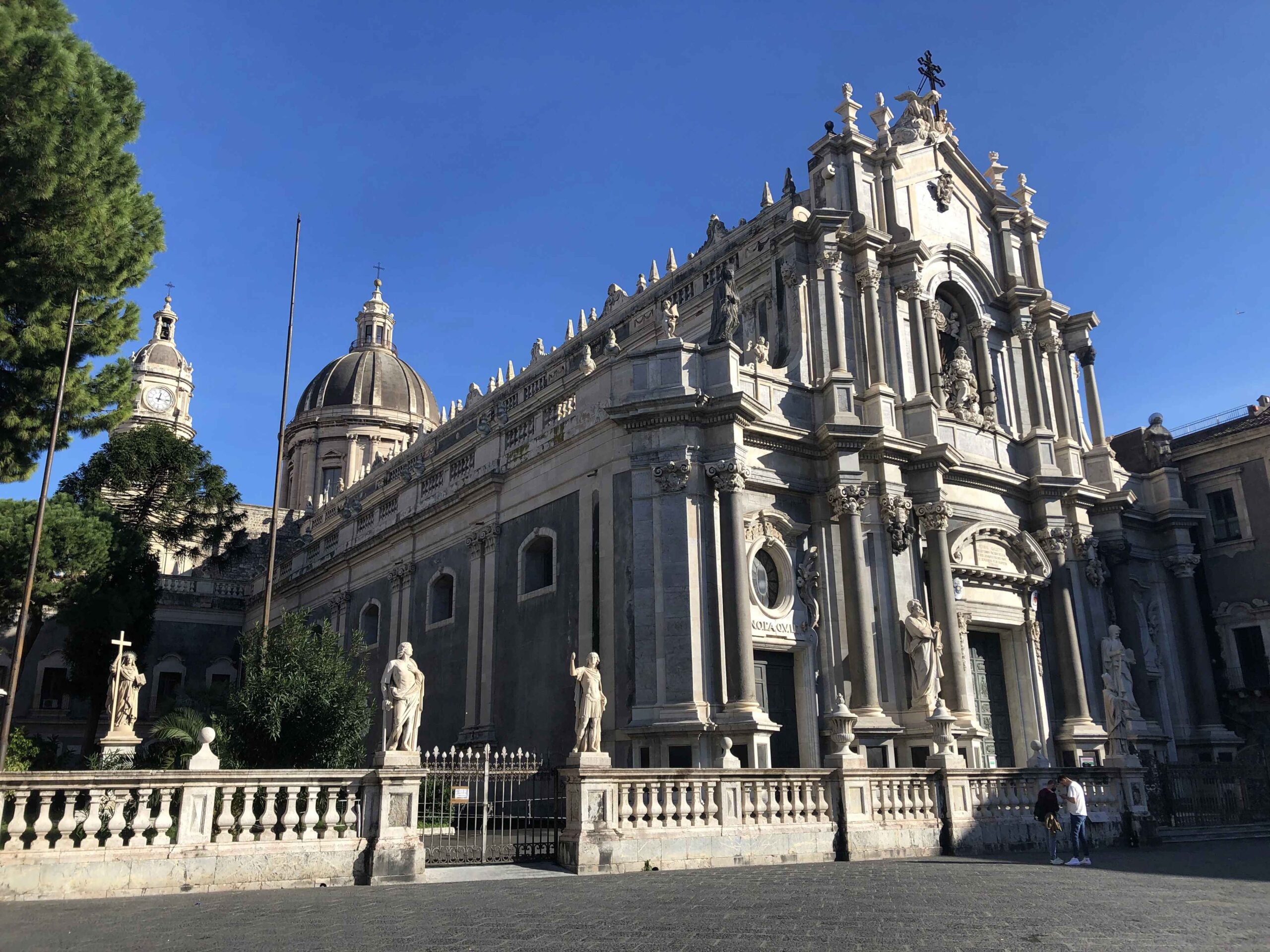 Catedral de Catania en Sicilia, Italia