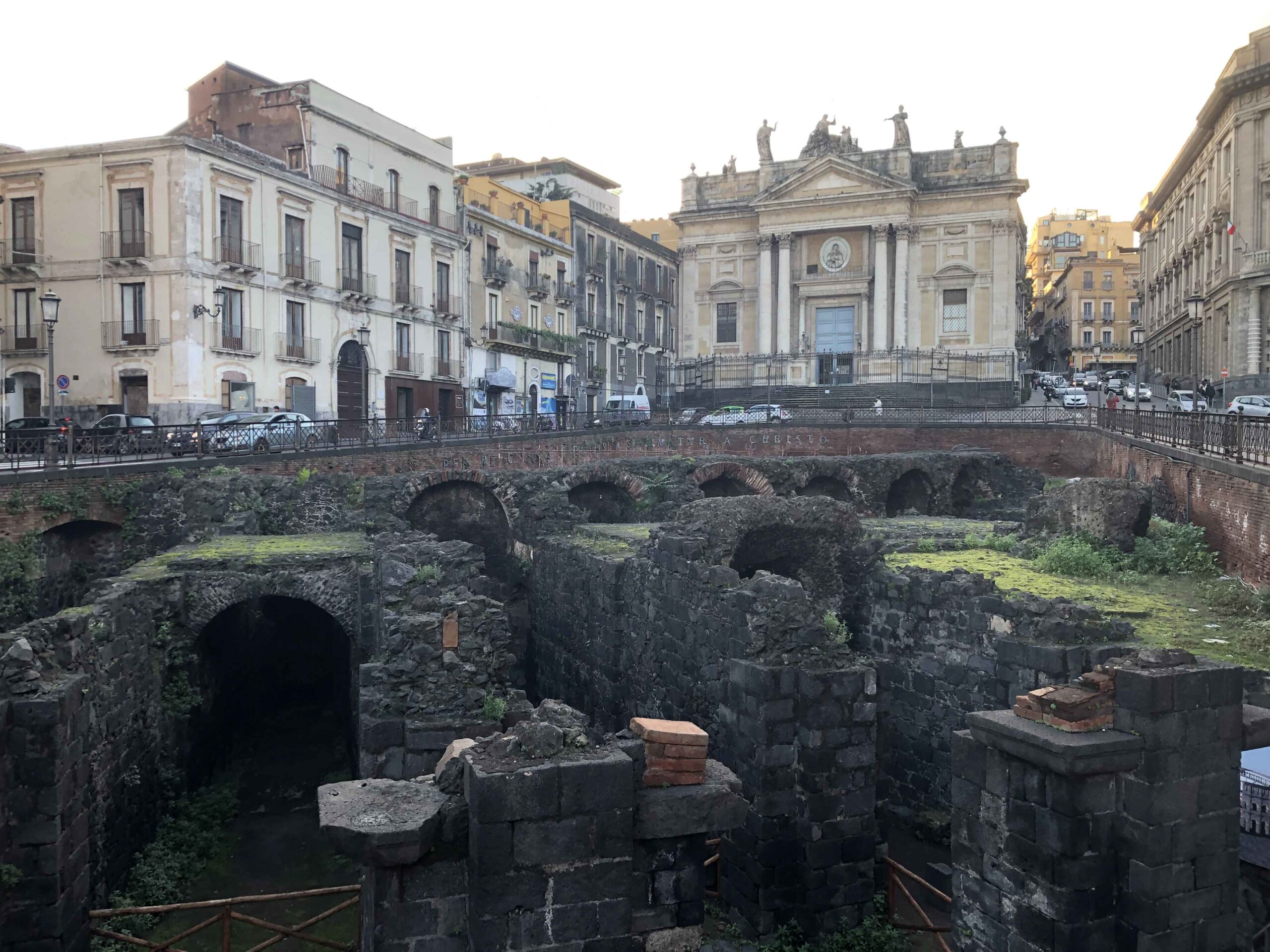Anfiteatro Romano de Catania, Italia