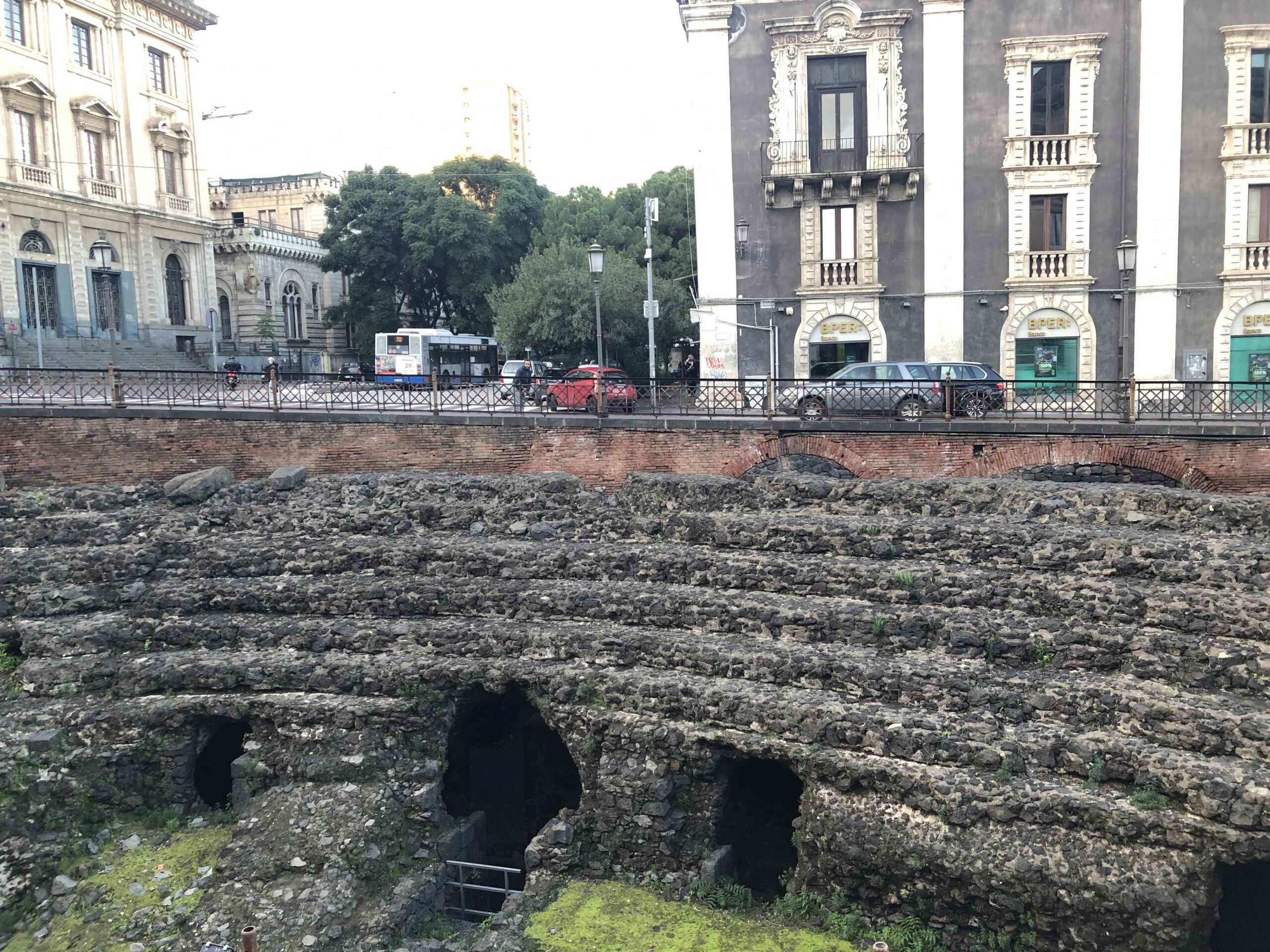 Teatro Romano de Catania, Italia
