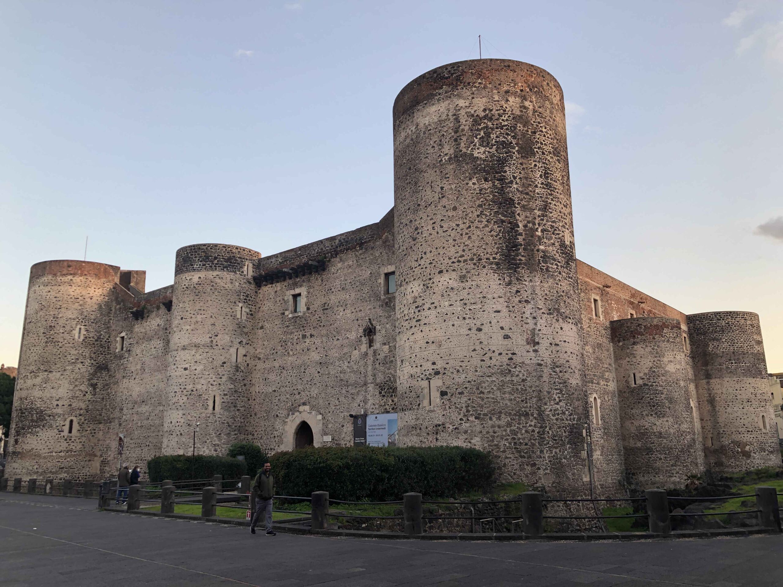 Castillo de Ursino en Catania, Italia