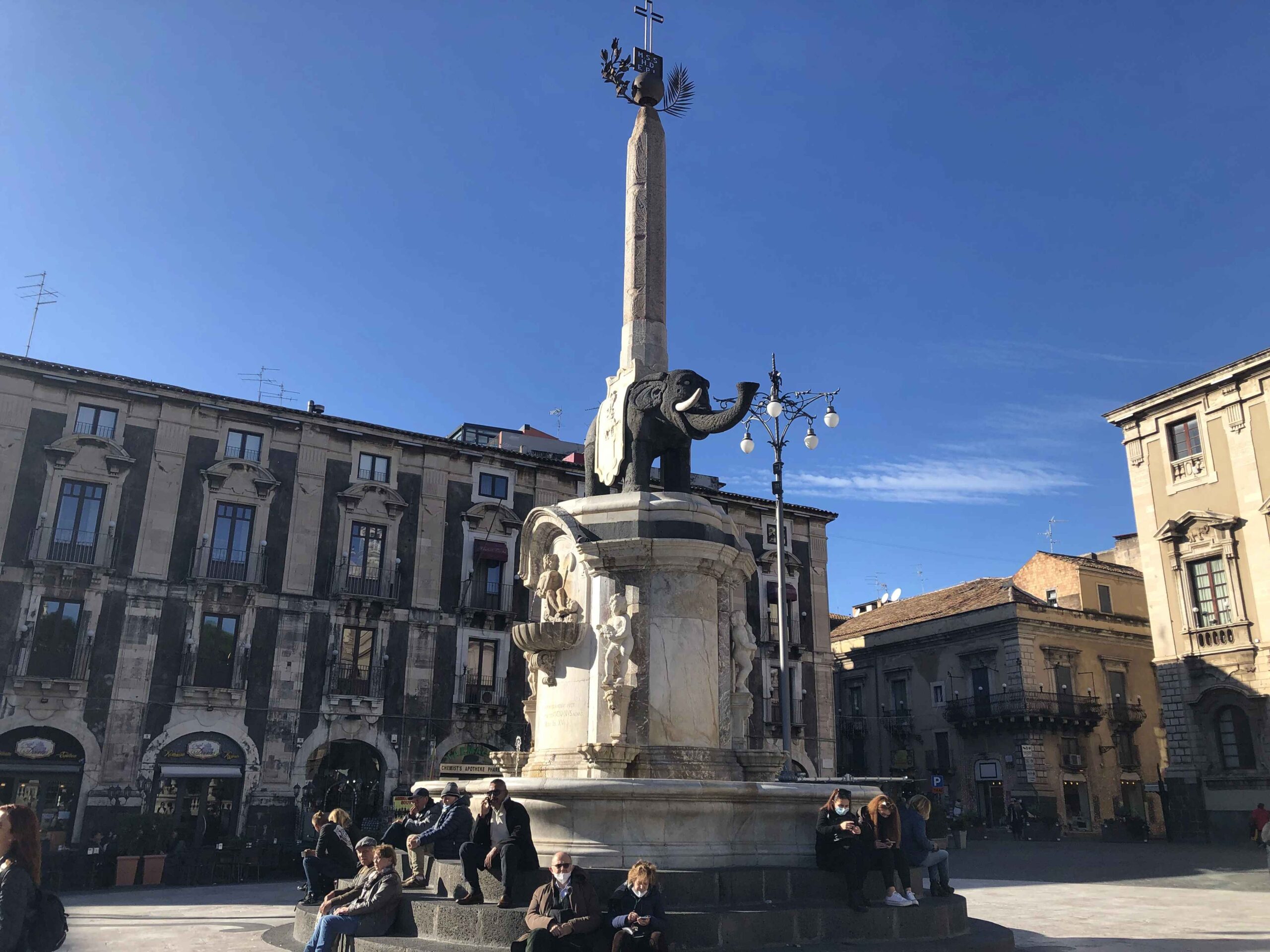 Fuente del Elefante en Sicilia