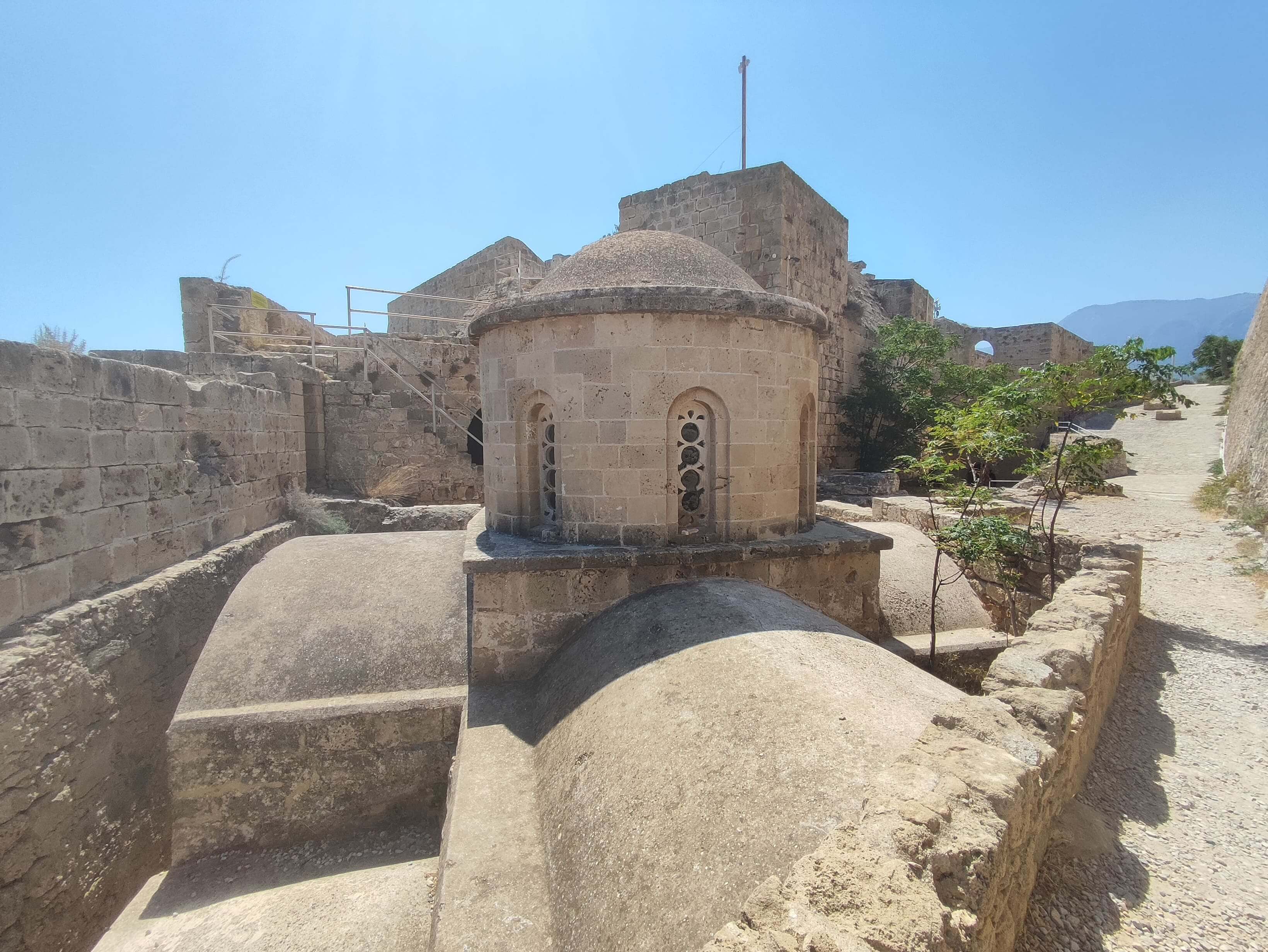 Castillo de Girne en el Norte de Chipre