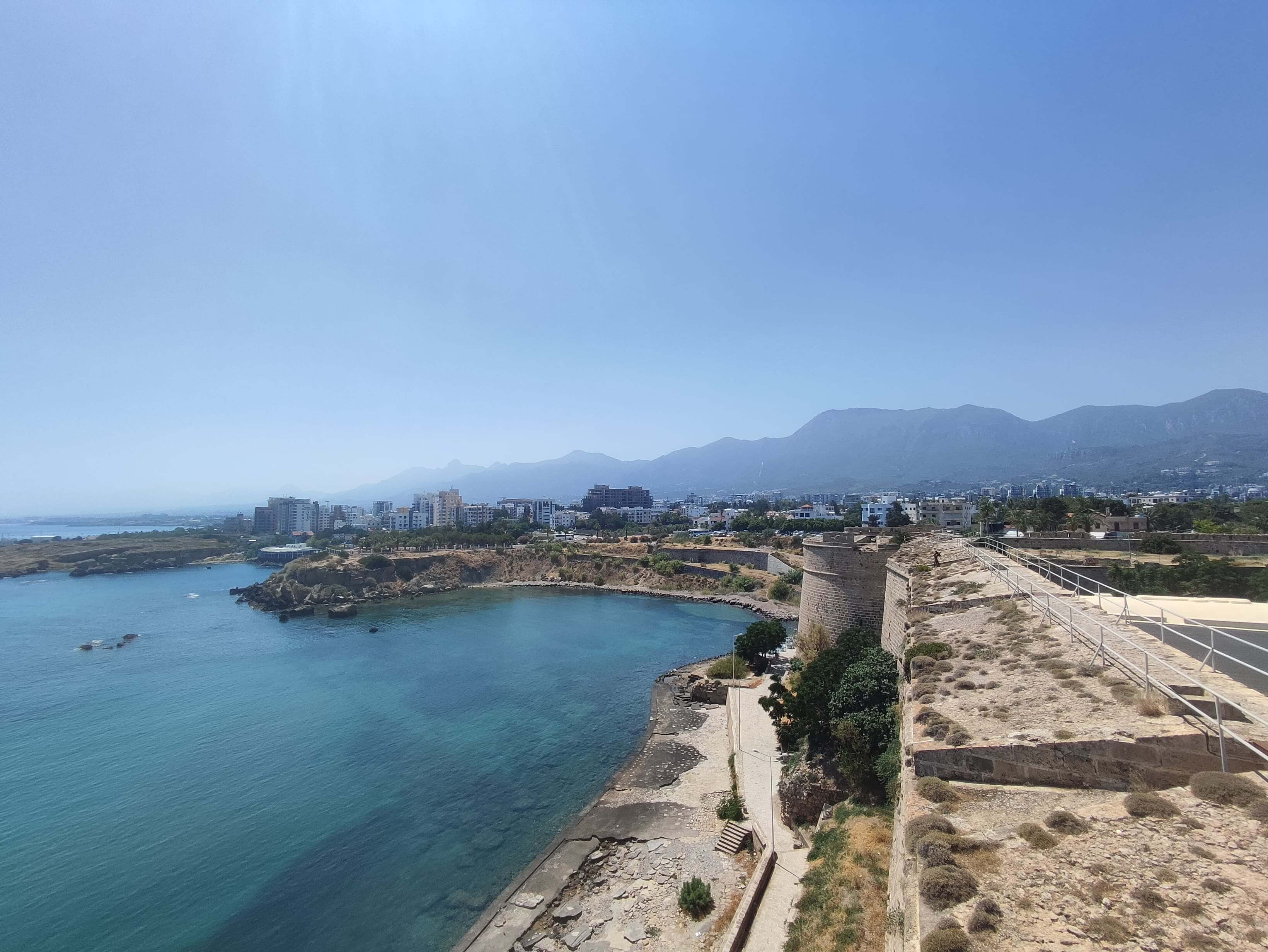 Vistas desde el Castillo de Kyrenia (Girne)