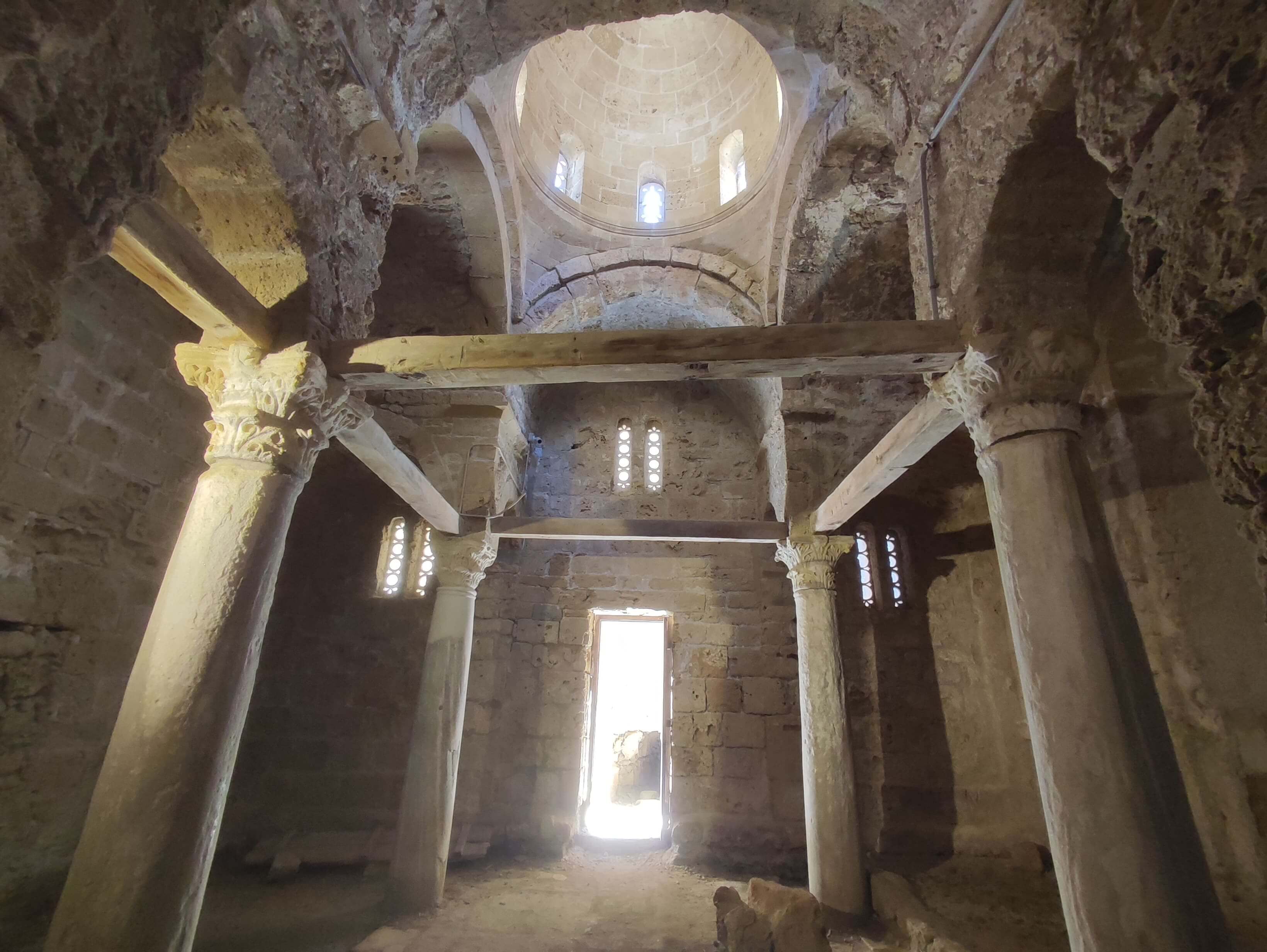 Castillo de Kyrenia en el Norte de Chipre