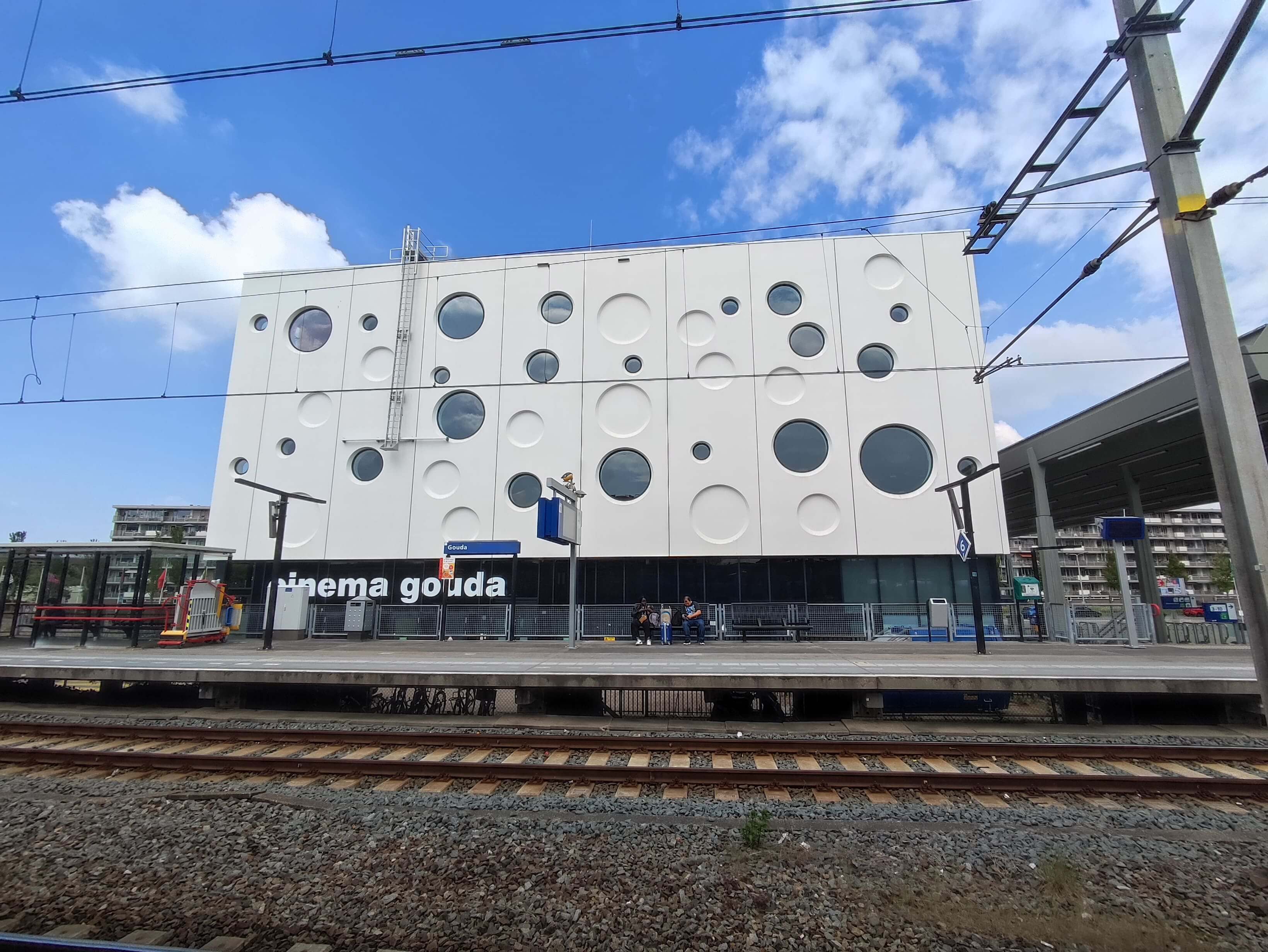 Edificio en la estación de trenes de Gouda