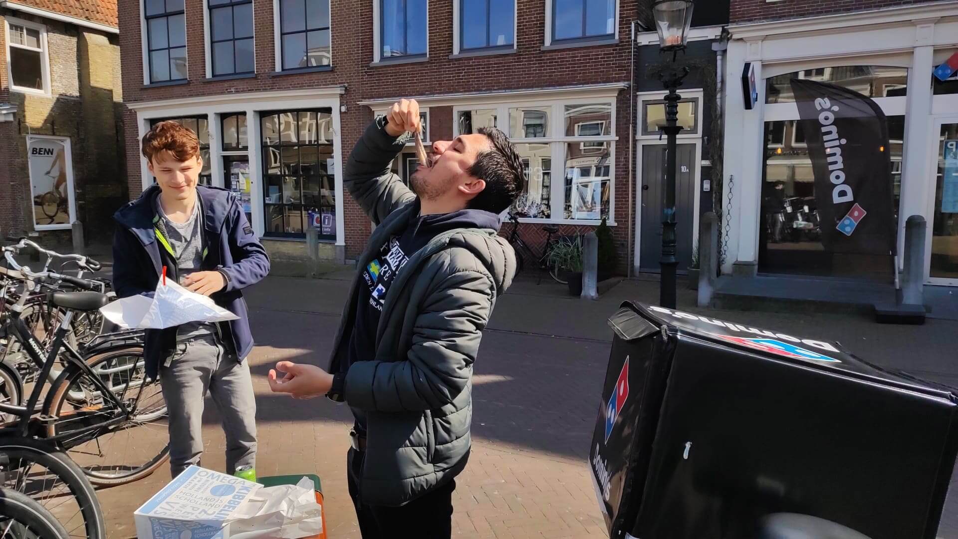 Comer Pescado en Harlingen al estilo Frisón