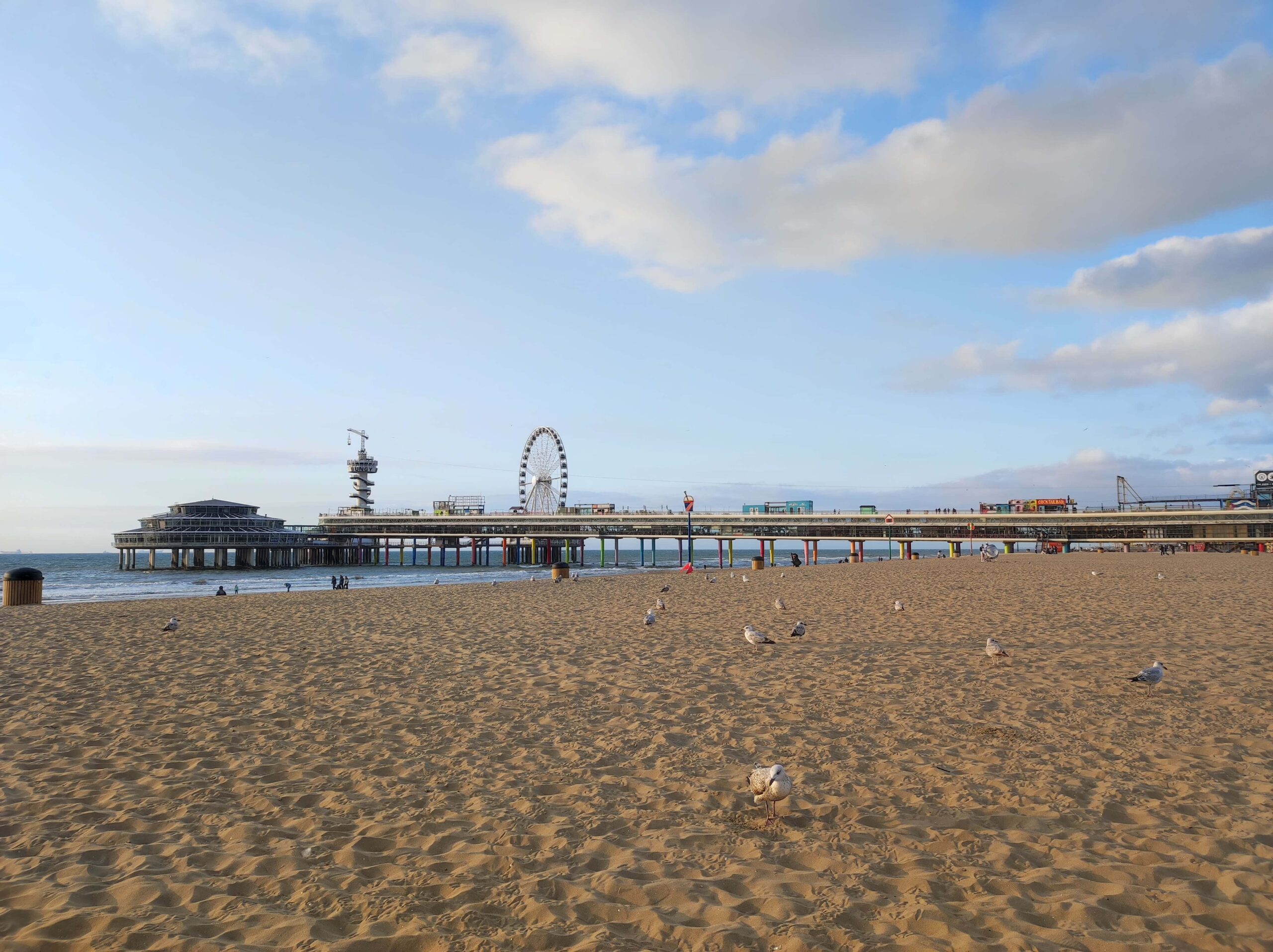 Muelle de Scheveningen en La Haya