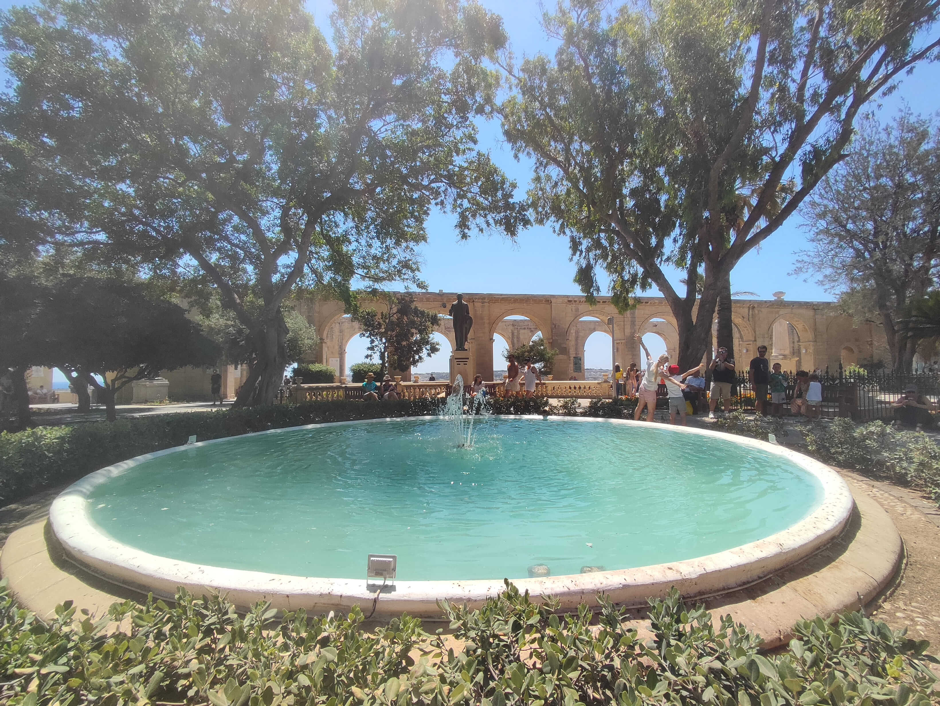 Jardines Barakka en La Valeta