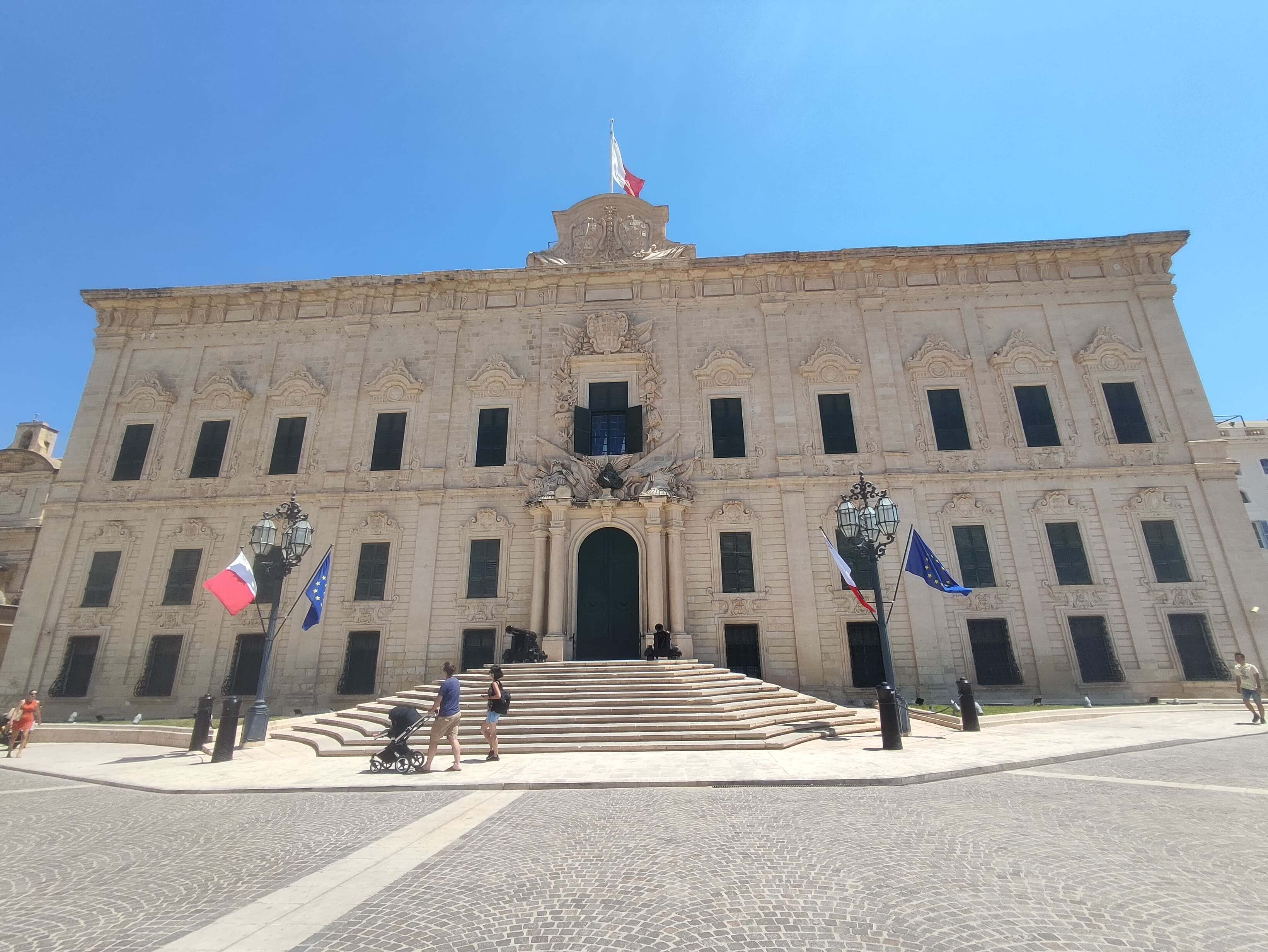 Auberge de Castille en La Valeta