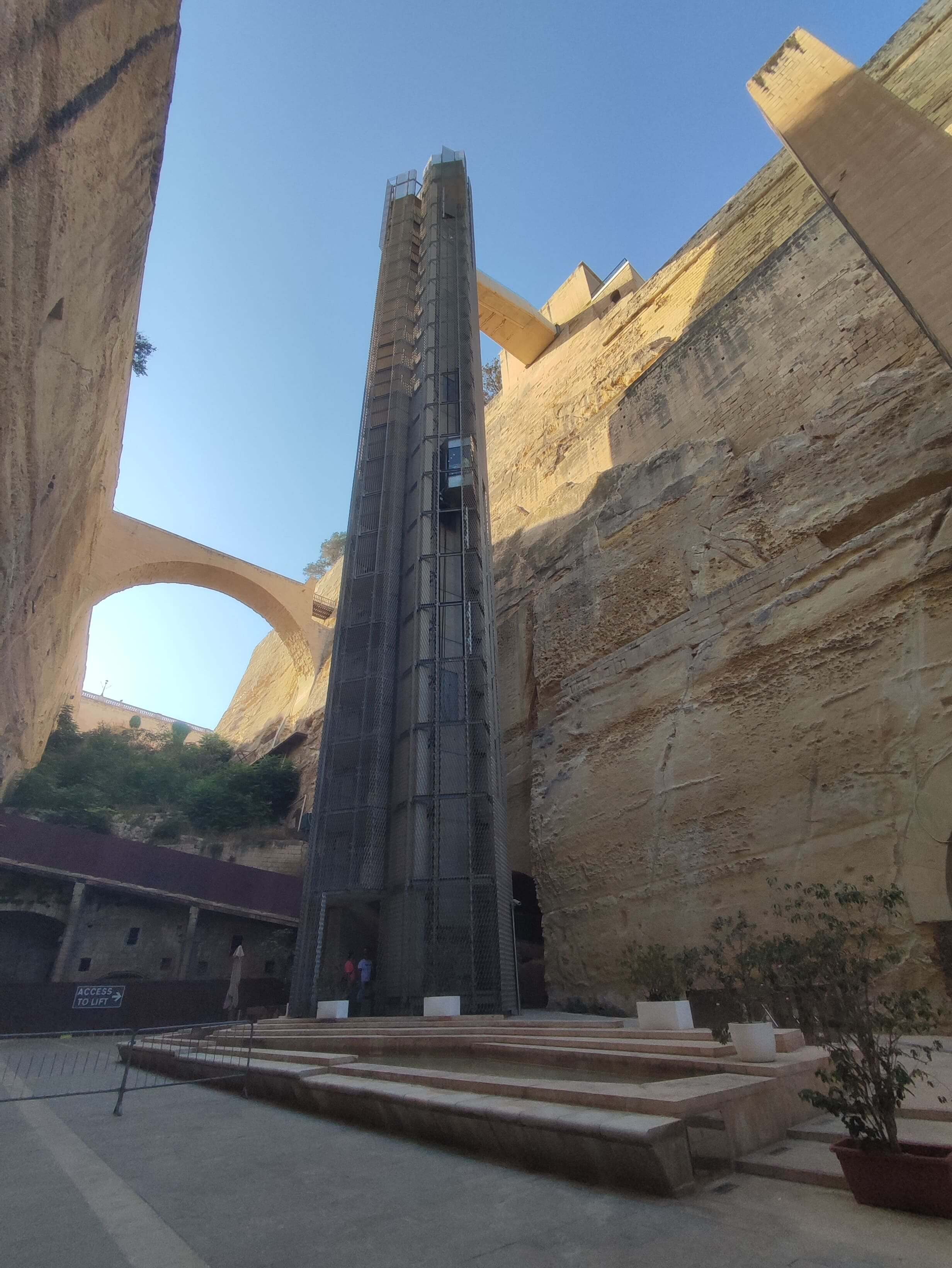 Elevador Barakka en La Valeta