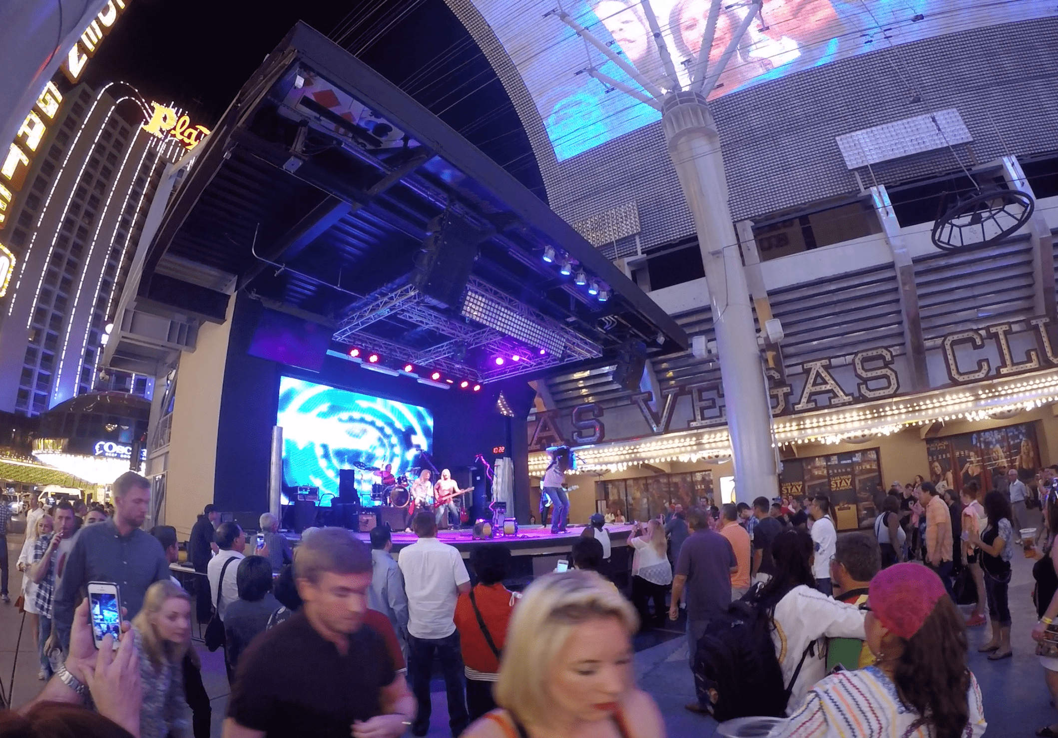 Fremont Street en Las Vegas
