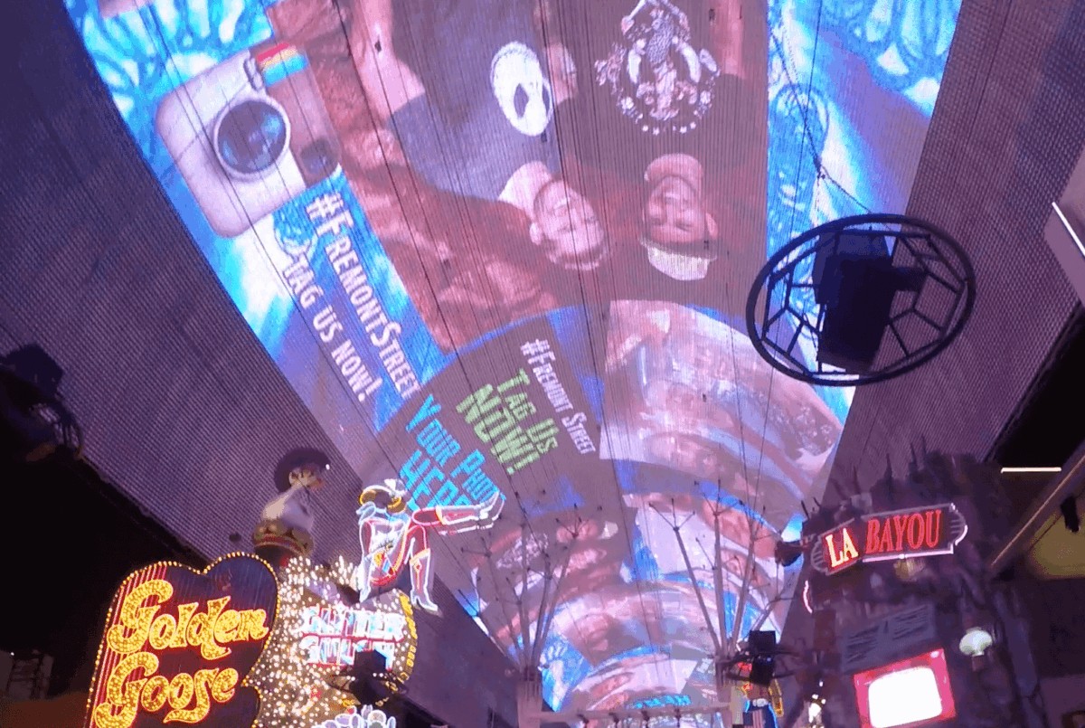 Fremont Street en Las Vegas