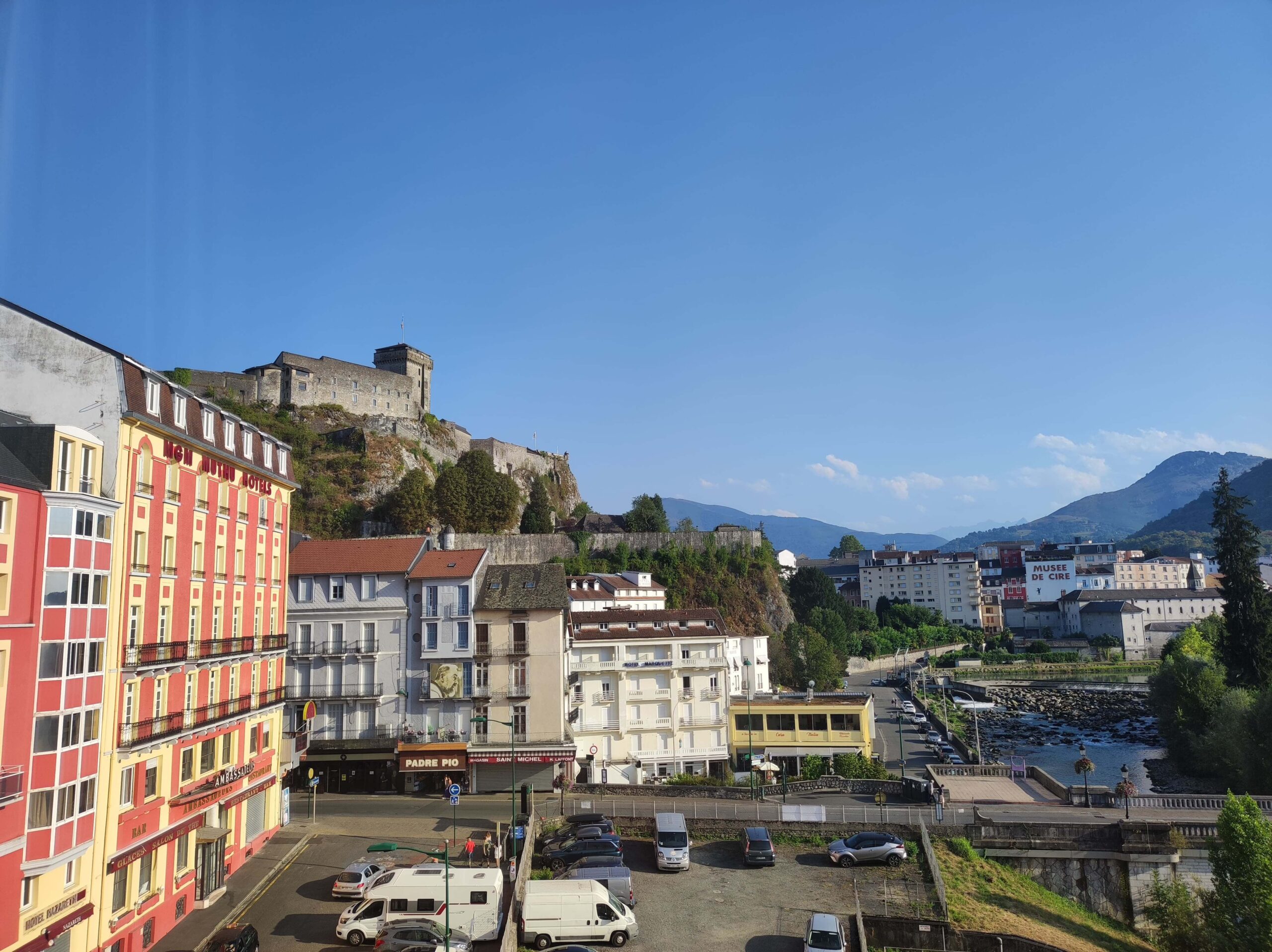Castillo de Lourdes en Francia